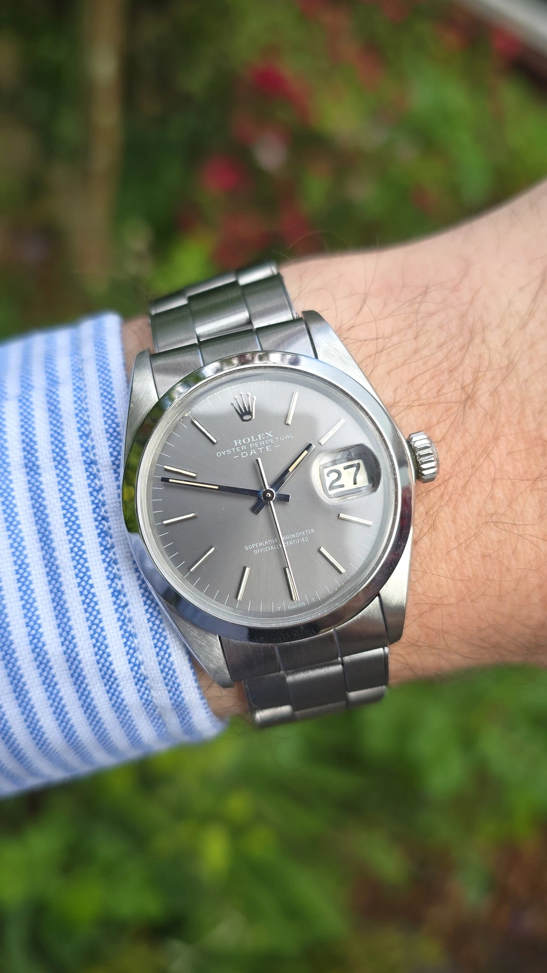 1969 Rolex Date 1500 - Ghost Dial