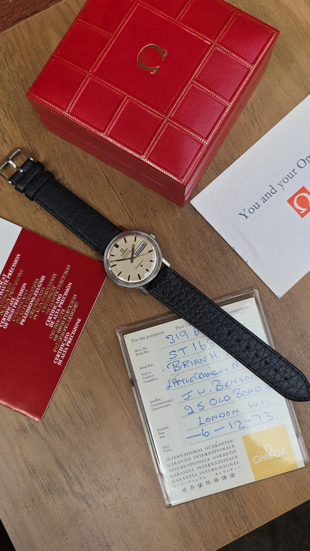 1969 Omega Constellation 168.016