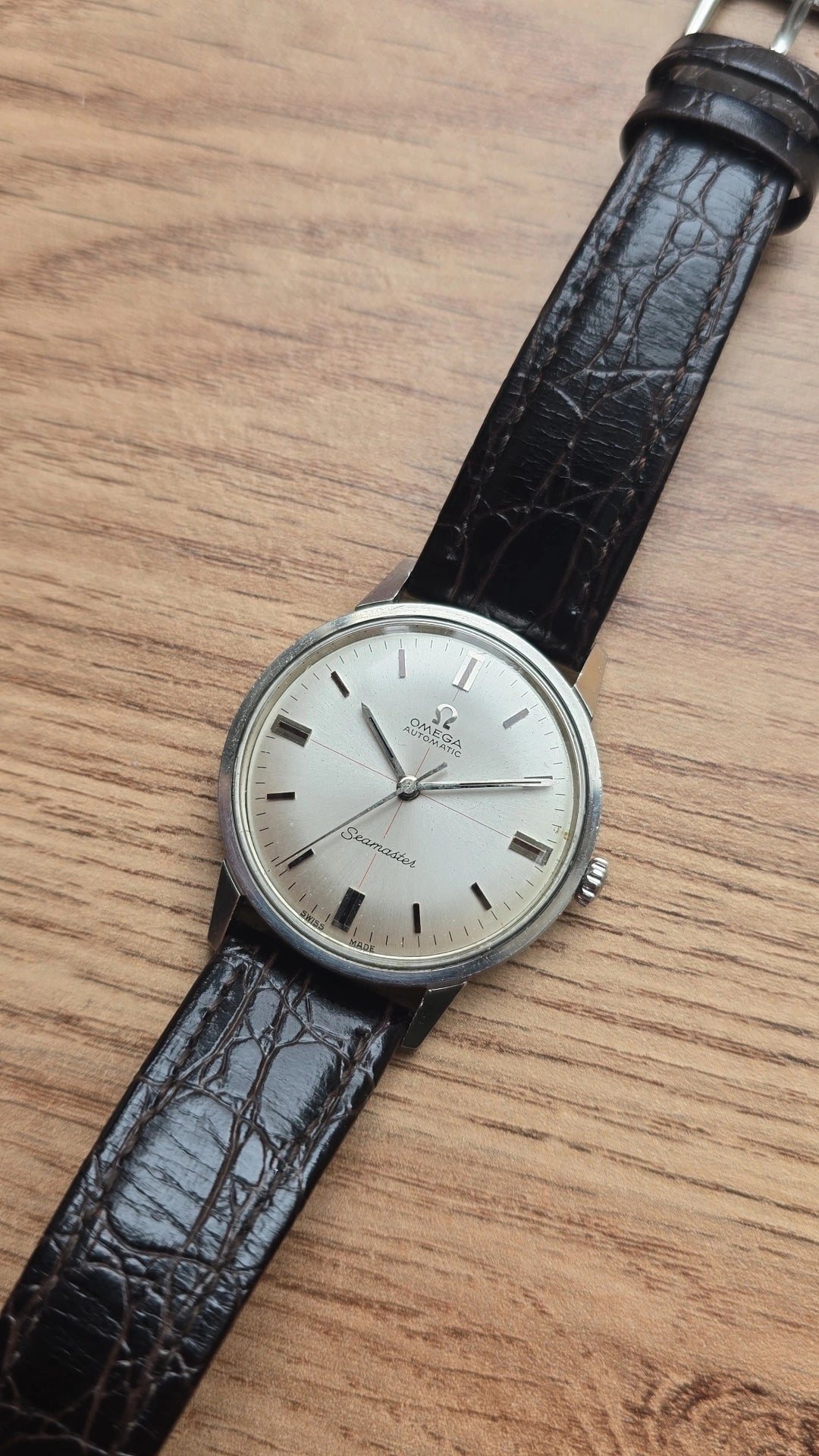 1966 Omega Seamaster 166.002 Cross Hair
