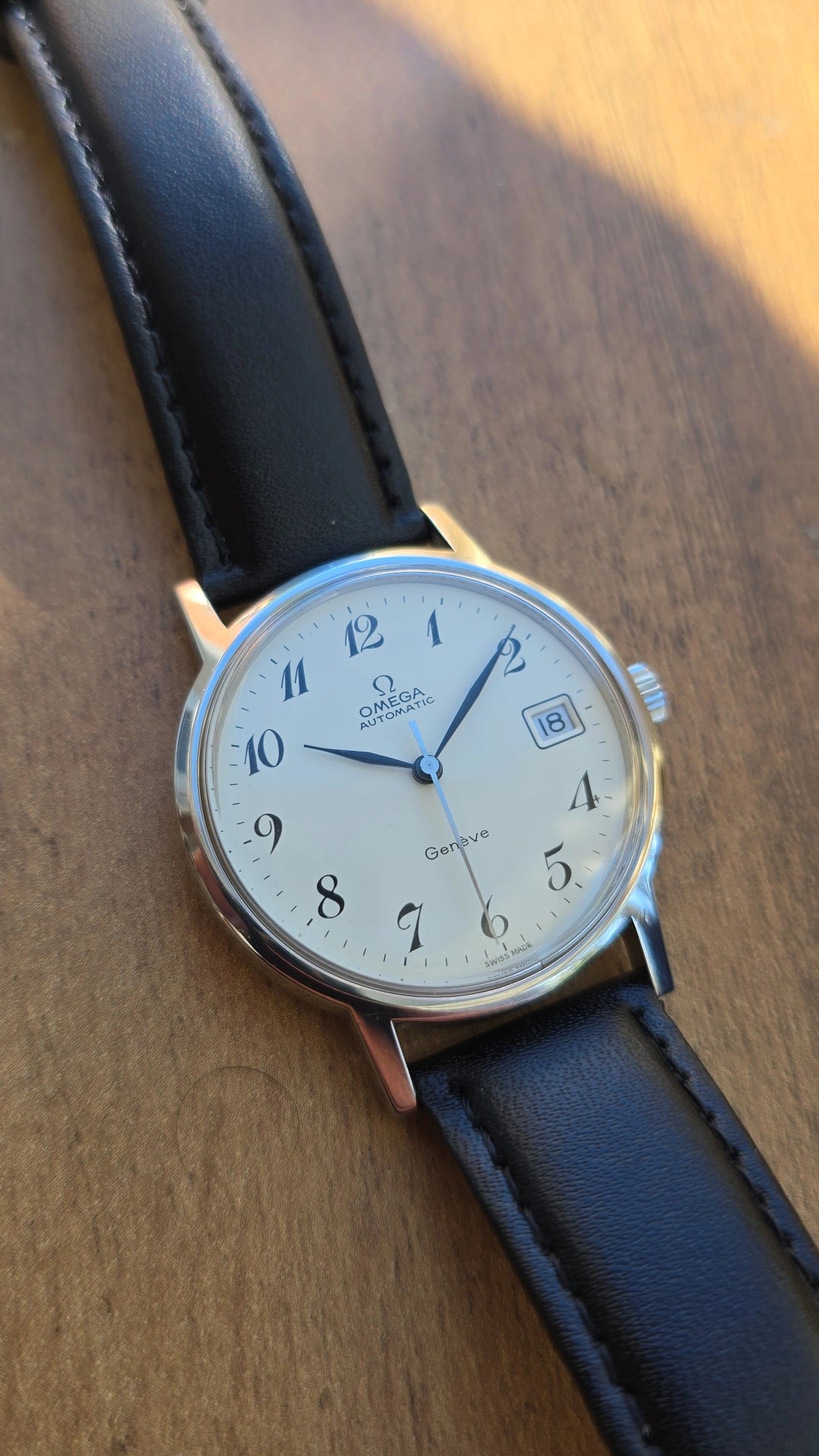 1973 Omega Geneve 166.0163 Breguet