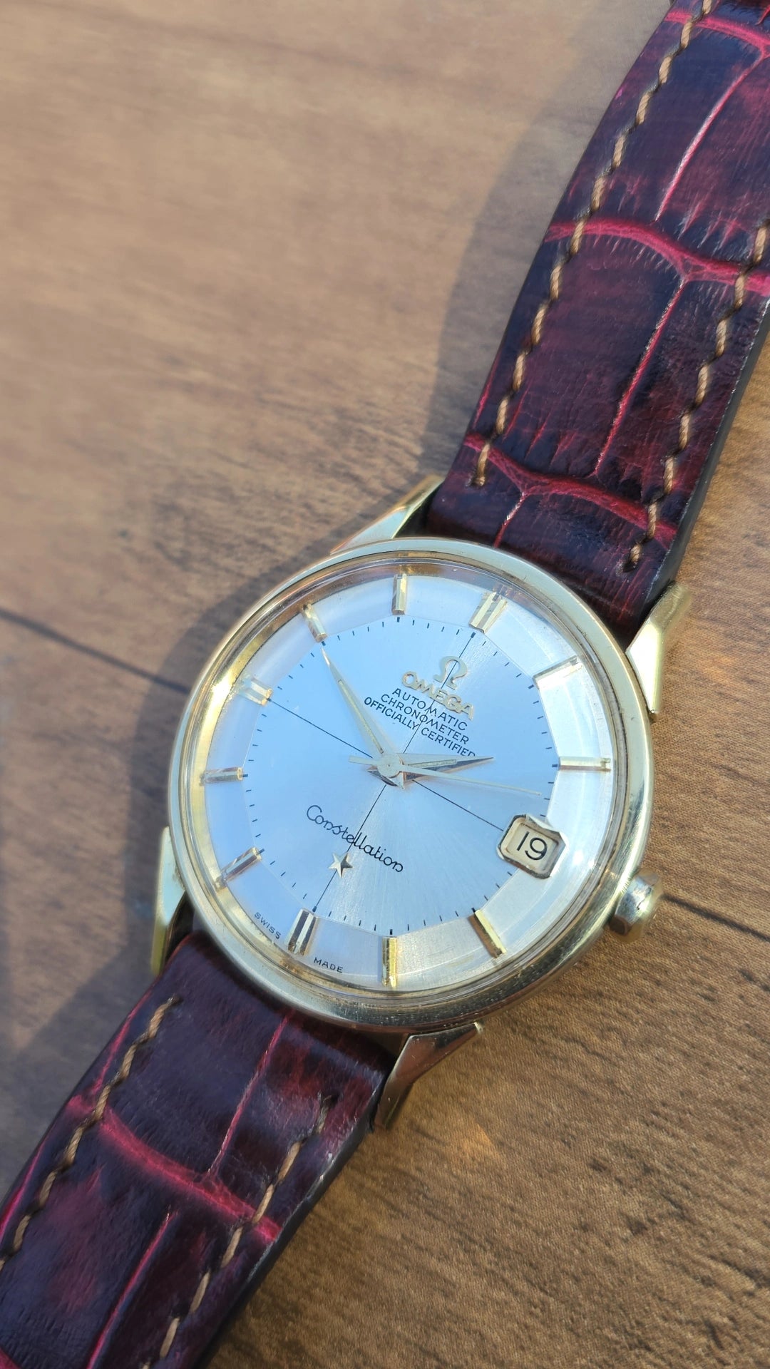 1966 Omega Constellation Pie Pan 168.005