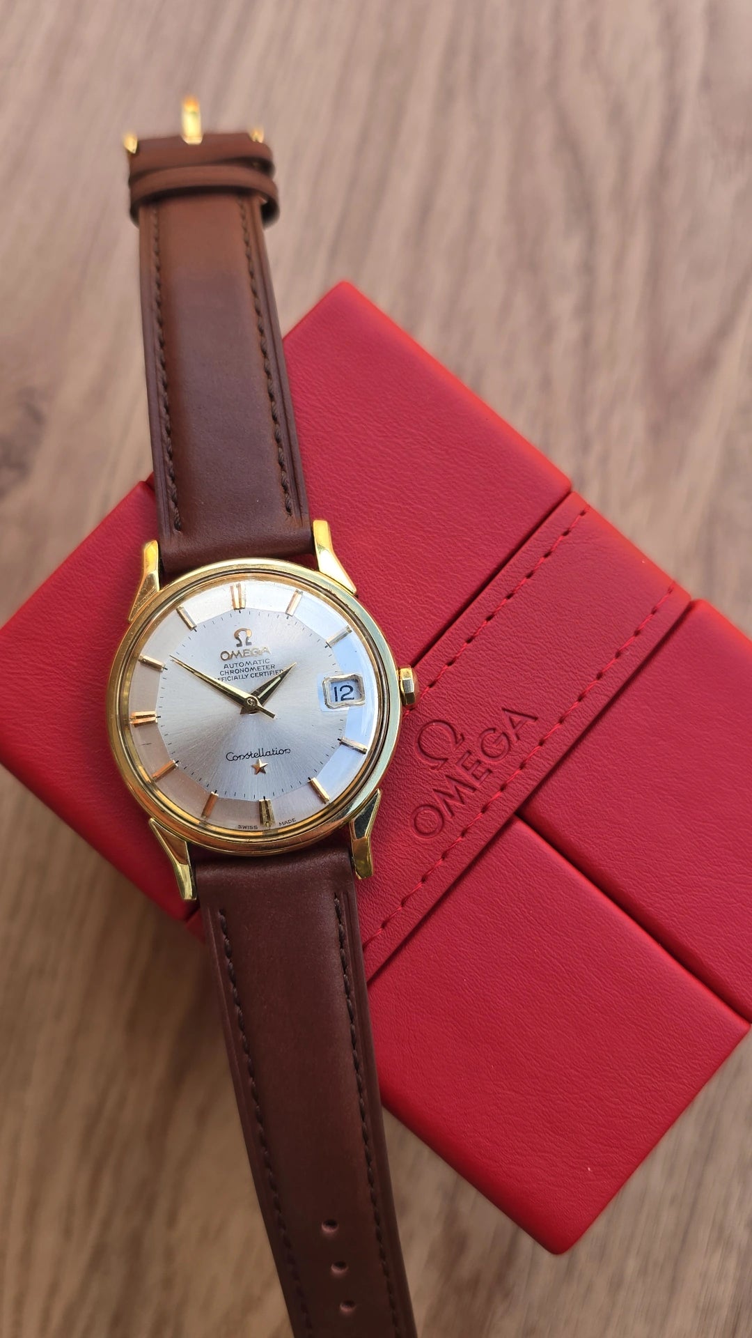 1963 Omega Constellation Pie Pan 168.005