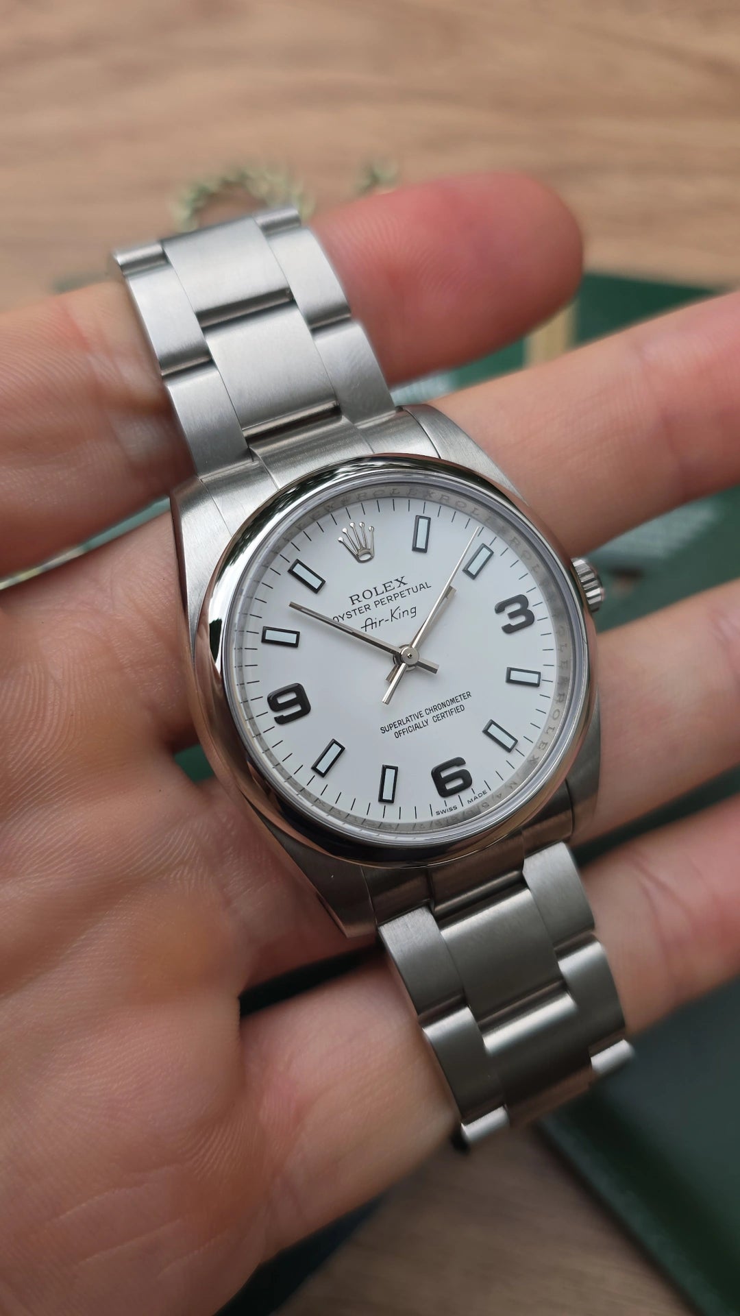 2007 Rolex Air King 114200