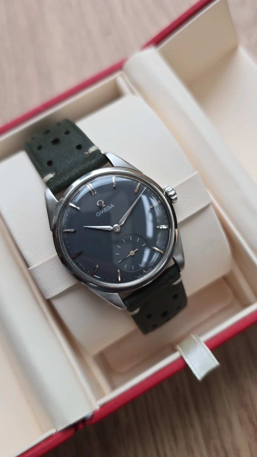 1958 Omega Small Seconds Midnight Grey - 29001