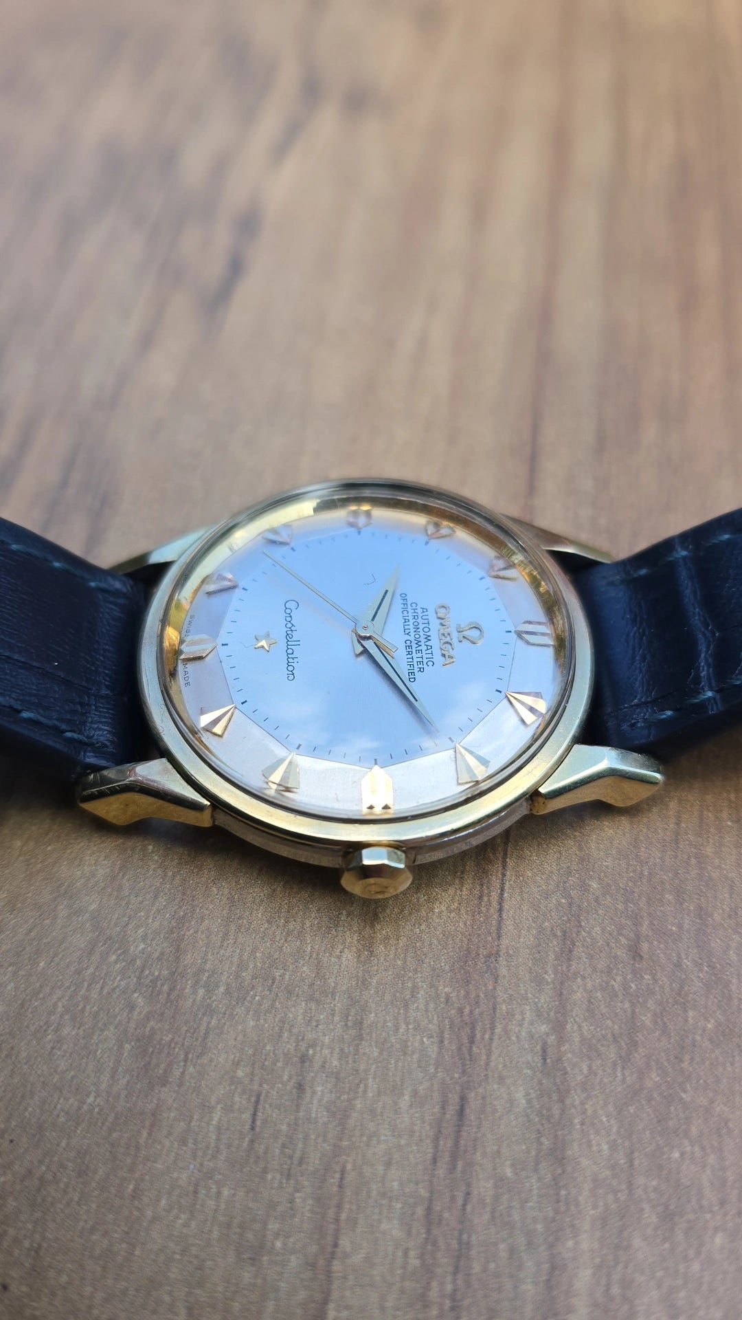 1961 Omega Constellation Pie Pan 167.005