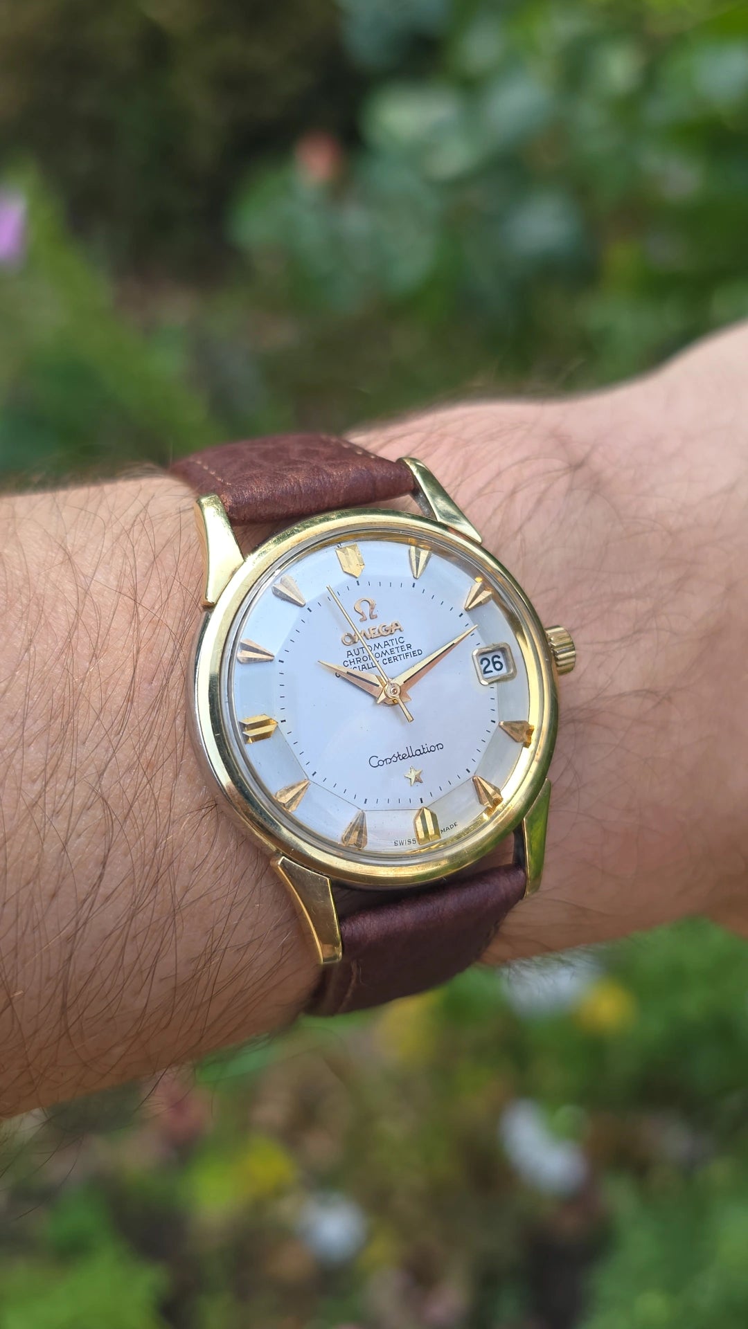 1966 Omega Constellation Pie Pan 14393 62 SC