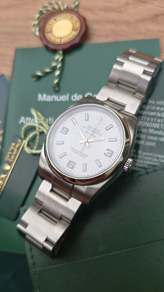 2007 Rolex Air King 114200