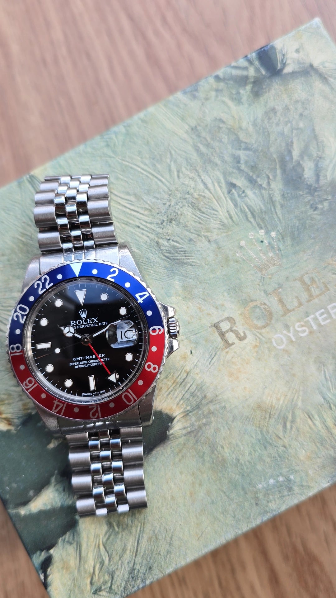 1988 Rolex GMT Master 16750 Pepsi - Full Collectors Set.