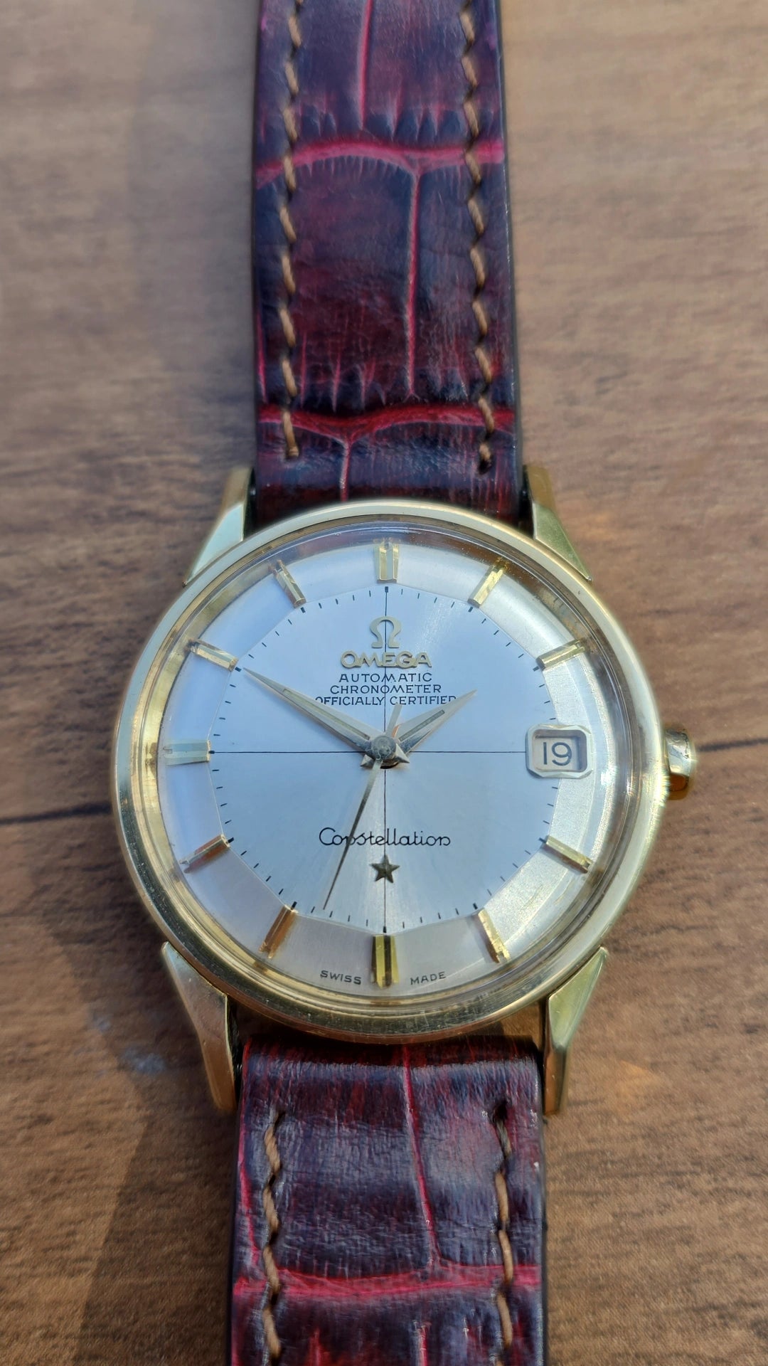 1966 Omega Constellation Pie Pan 168.005