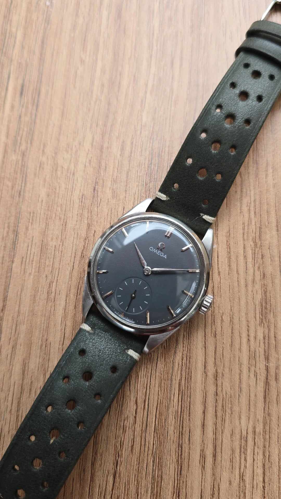 1958 Omega Small Seconds Midnight Grey - 29001