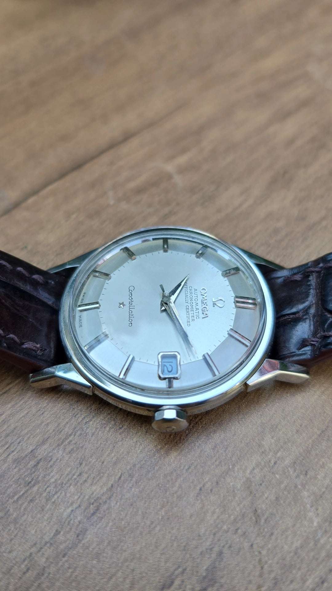 1966 Omega Constellation Pie Pan 168.005