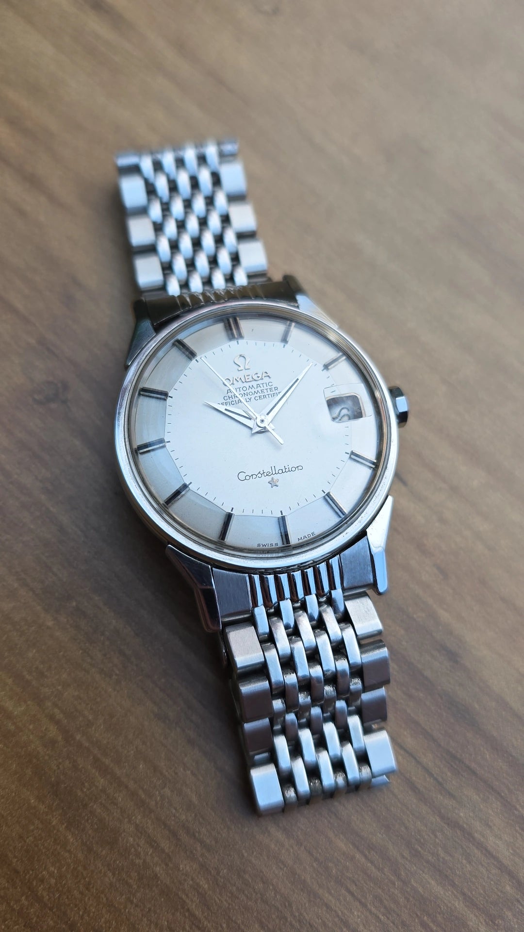 1966 Omega Constellation Pie Pan 168.005