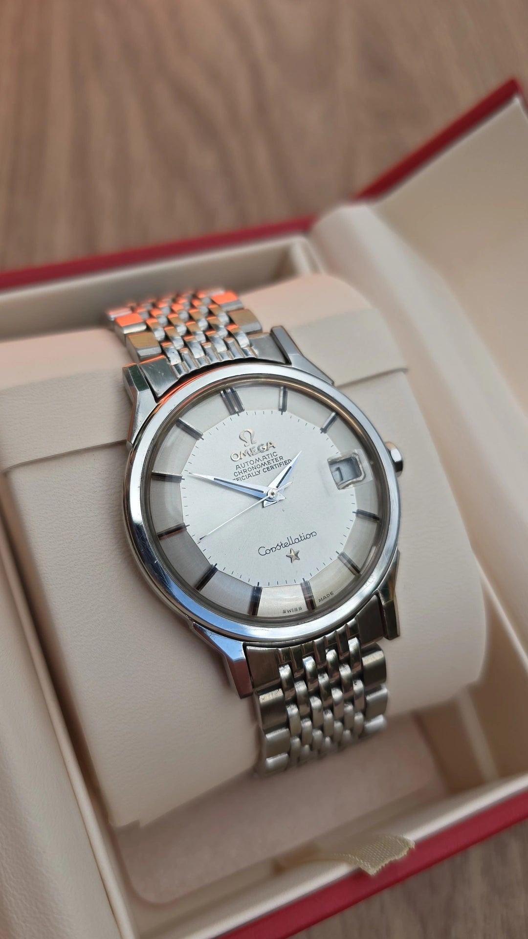 1966 Omega Constellation Pie Pan 168.005