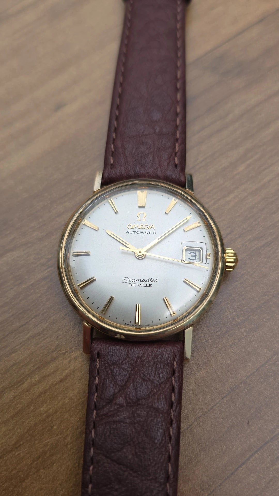 1963 Omega Seamaster De Ville 166.020 - 14k Gold