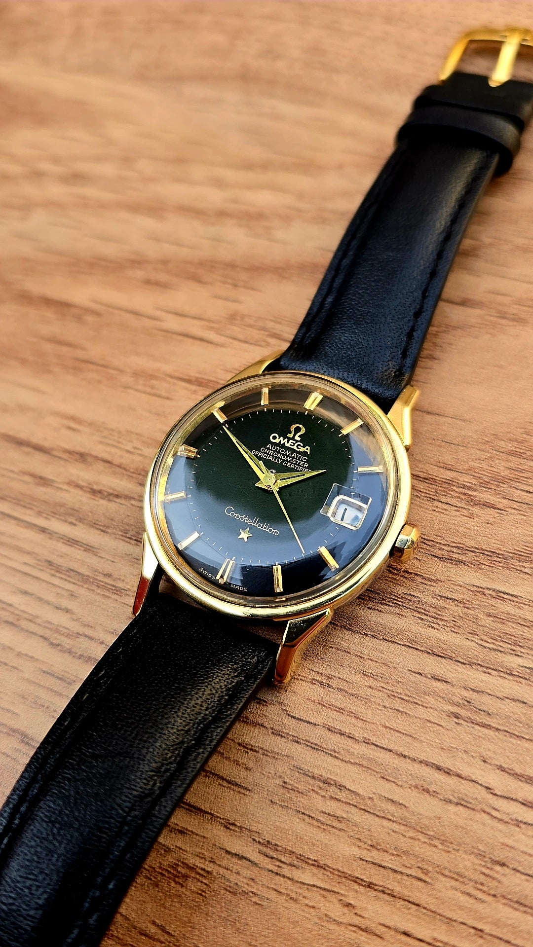 1966 Omega Constellation Pie Pan 168.005