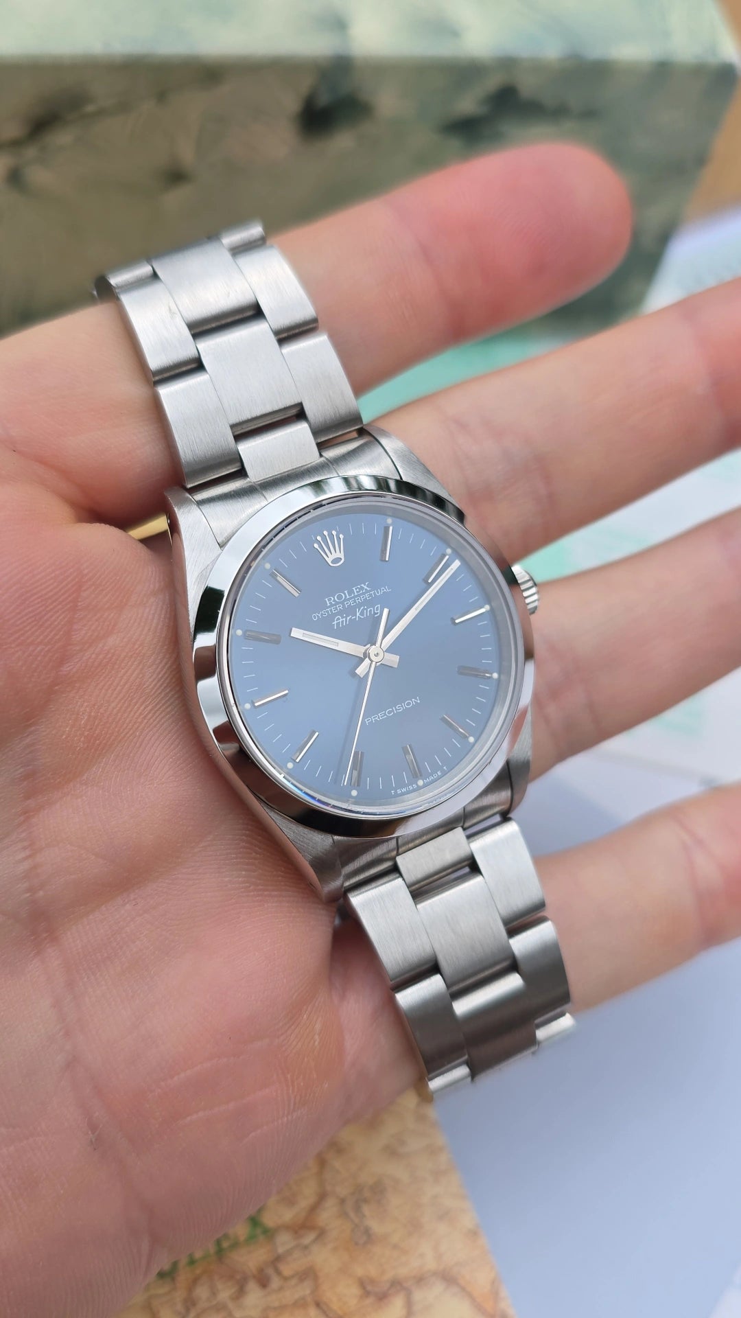 1990 Rolex Air-King Oyster Perpetual 14000