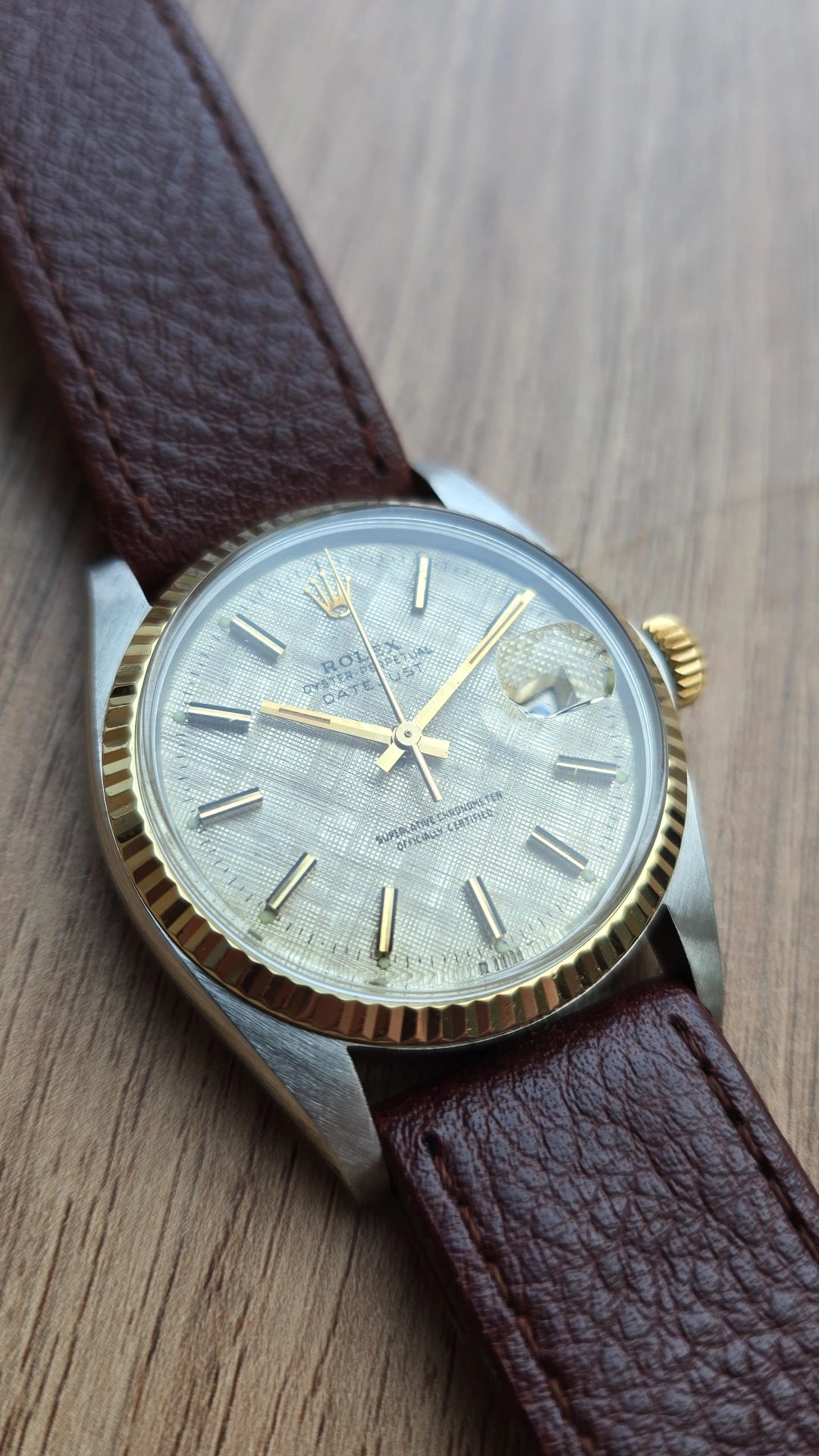 1979 Rolex Datejust 16013 - Linen Dial