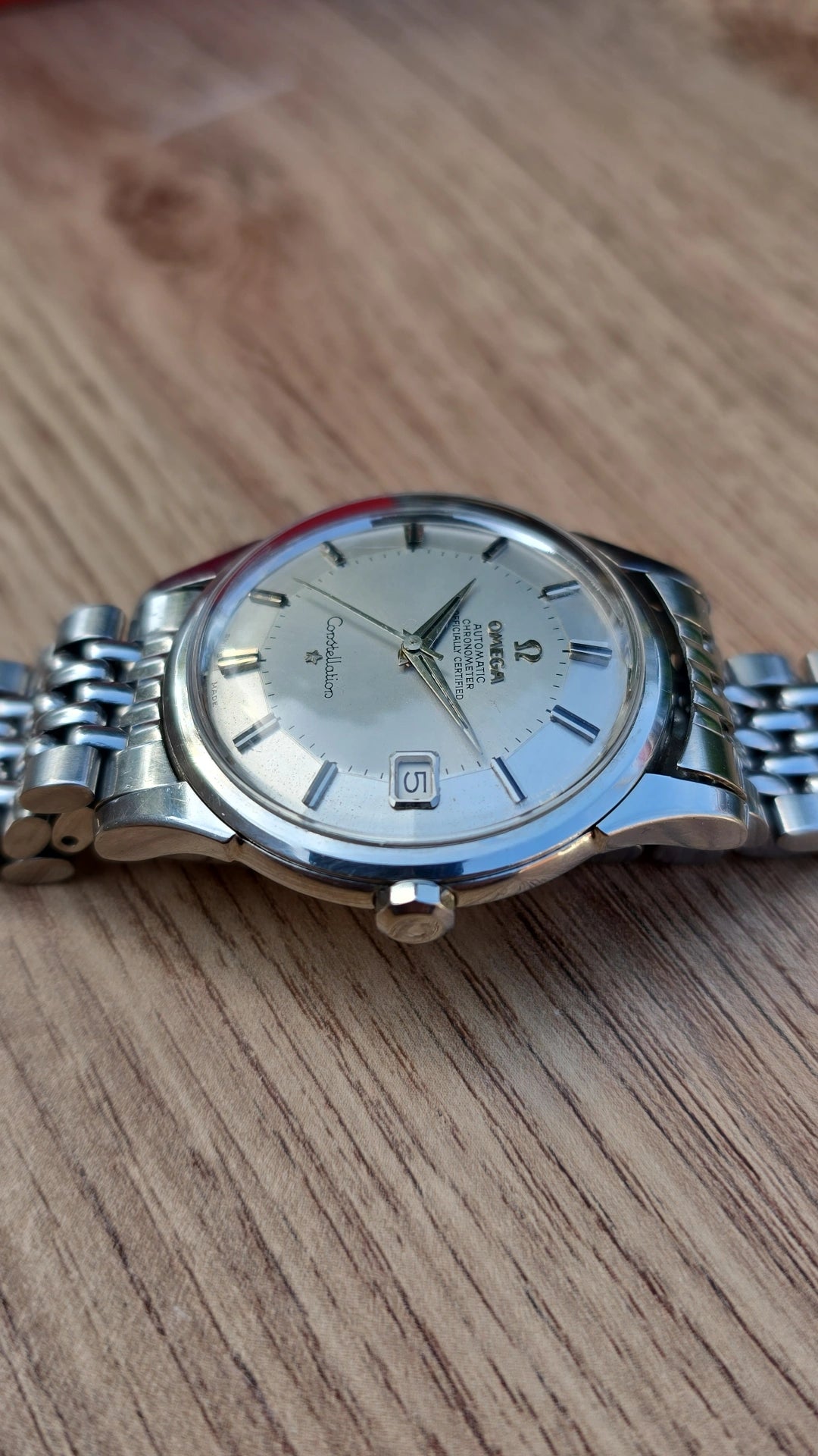 1963 Omega Constellation Pie Pan Jumbo 168.001