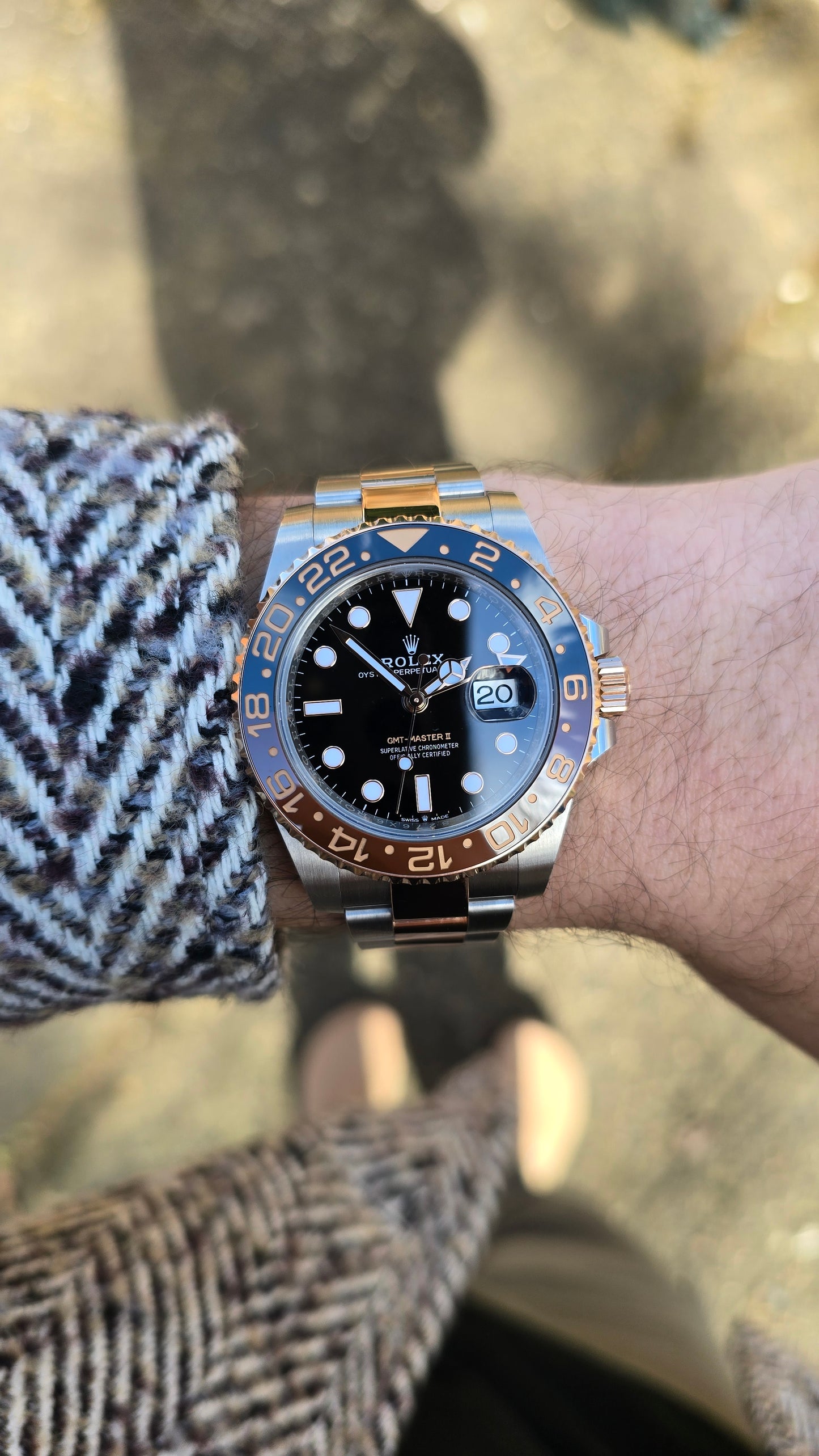 2019 Rolex GMT Master II Rootbeer 126711CHNR