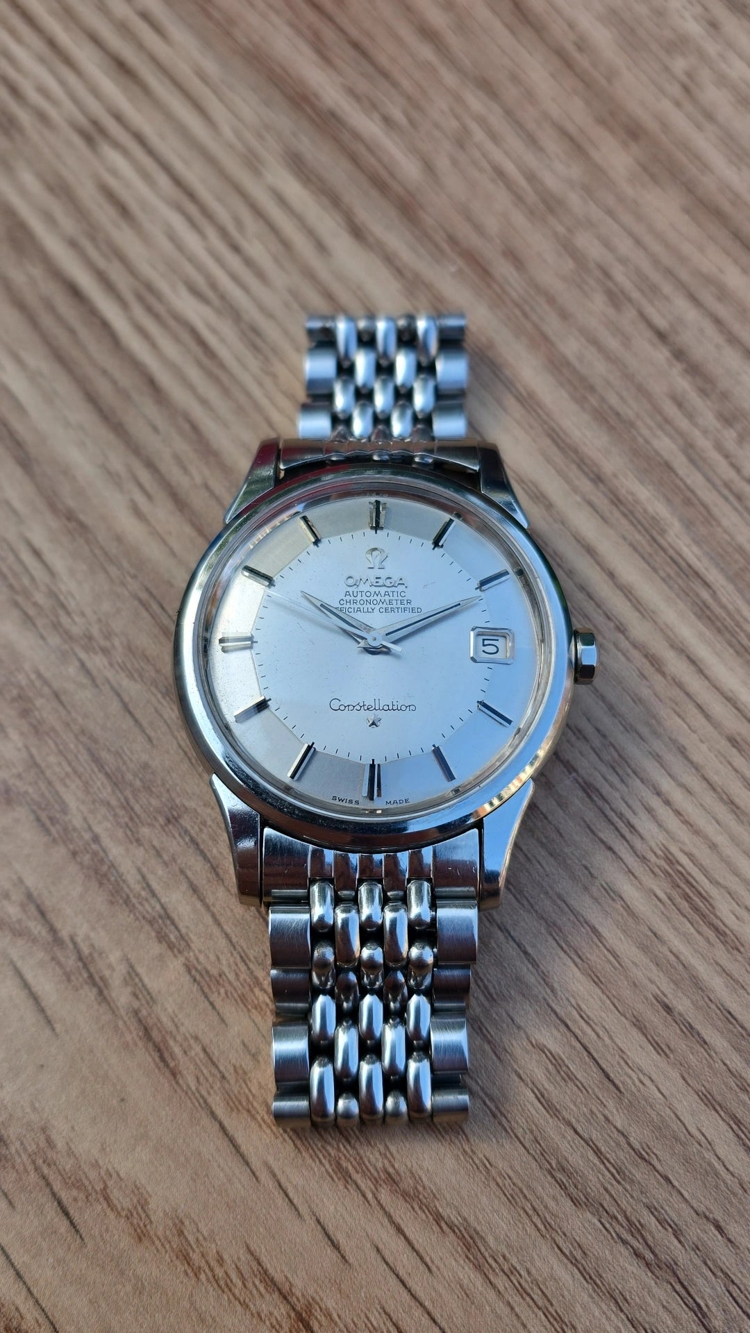 1963 Omega Constellation Pie Pan Jumbo 168.001