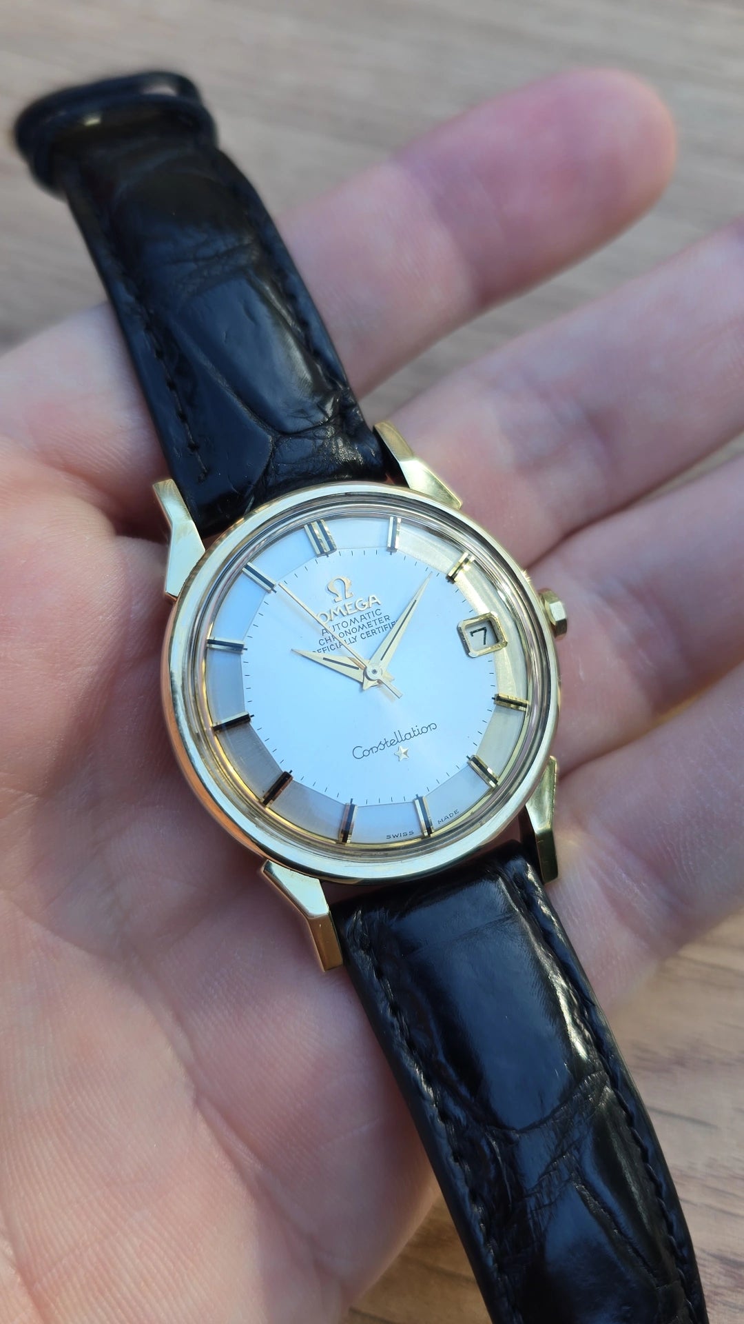 1966 Omega Constellation Pie Pan 168.005