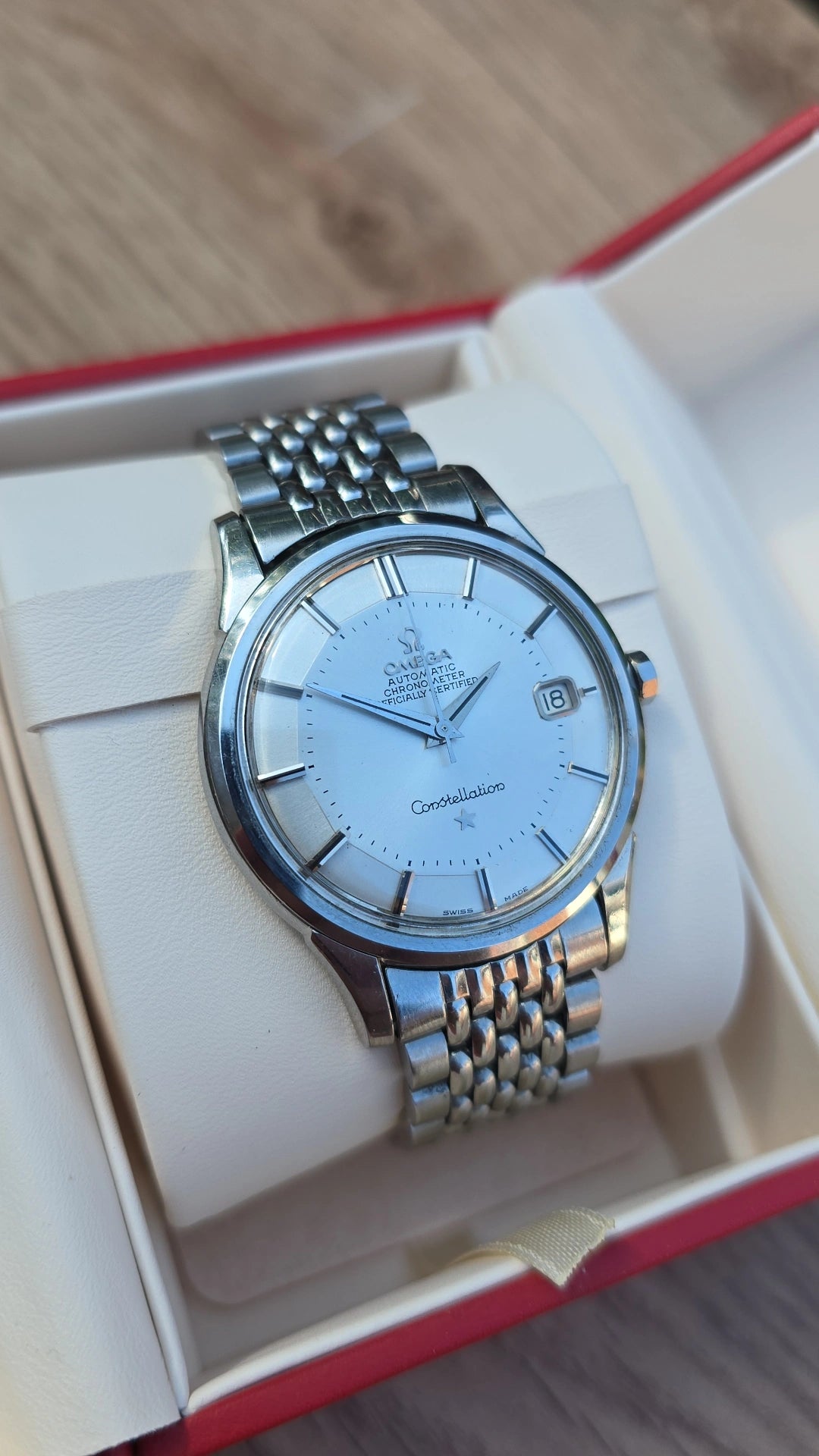 1966 Omega Constellation Pie Pan 168.001