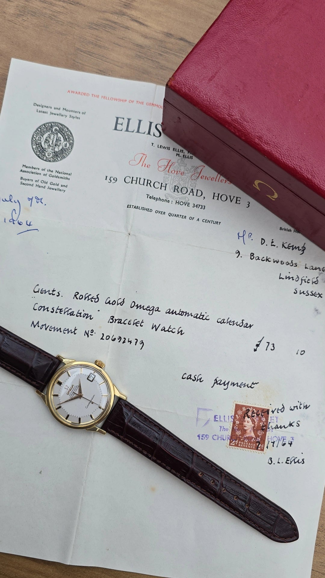 1963 Omega Constellation 168.005