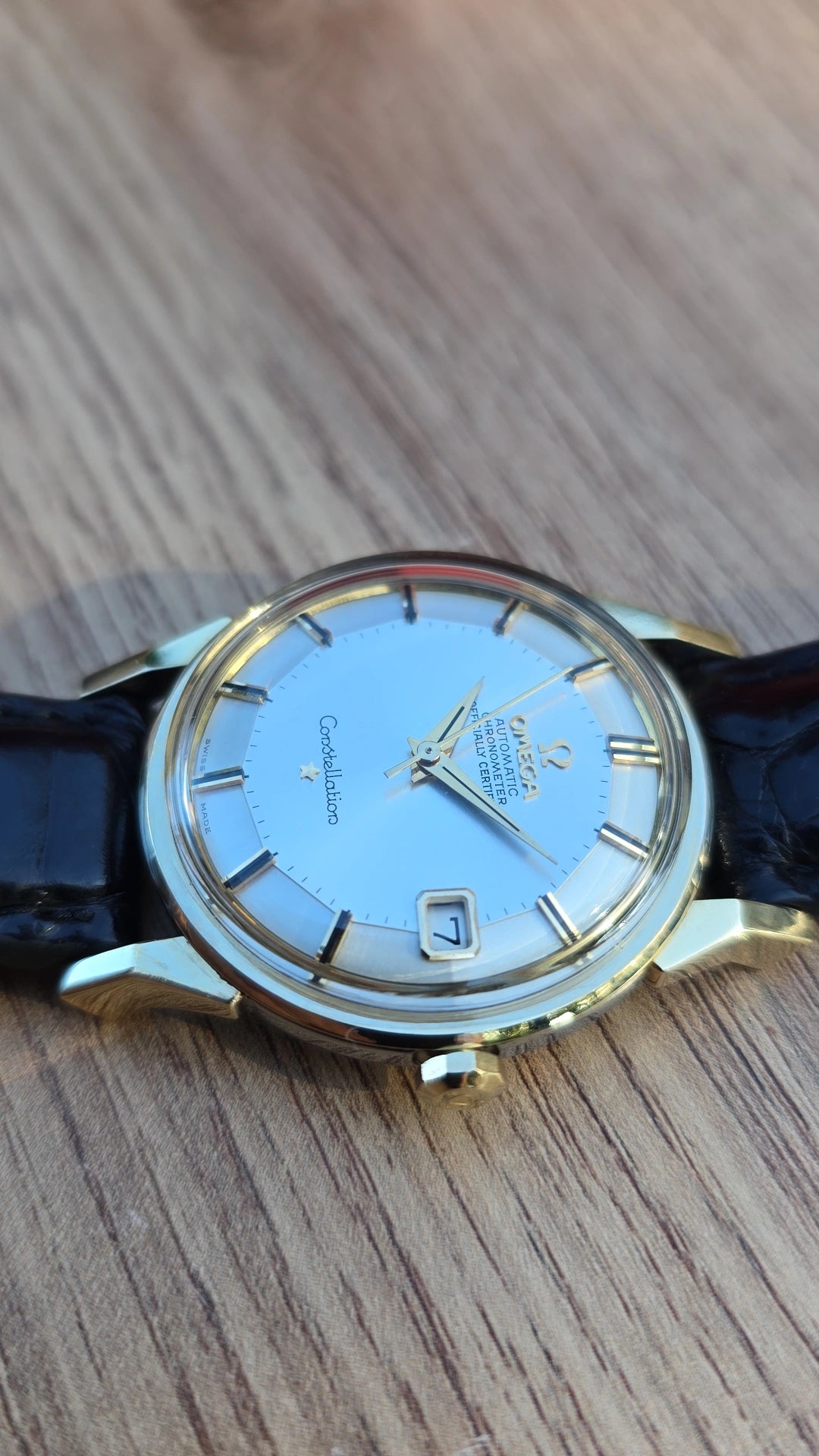 1966 Omega Constellation Pie Pan 168.005