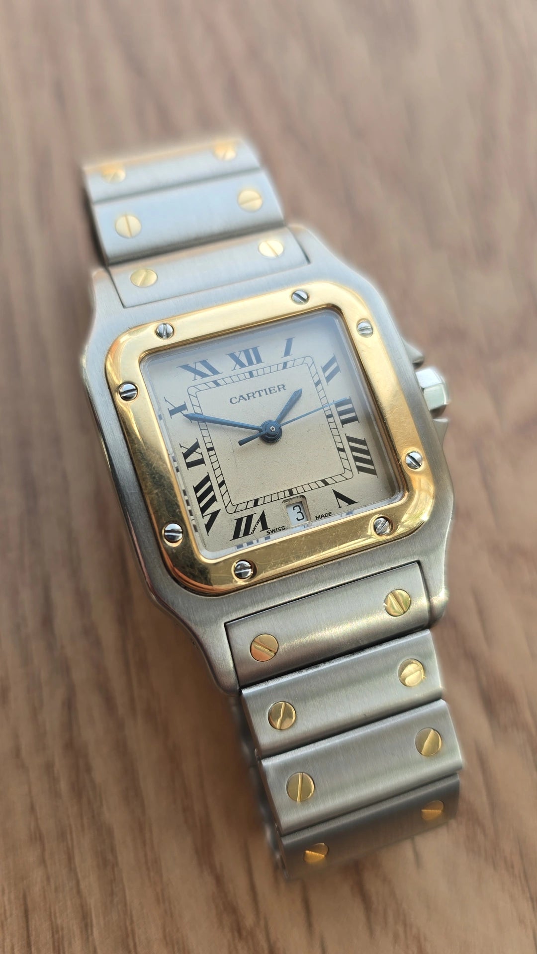 1977 santos de Cartier Galbee