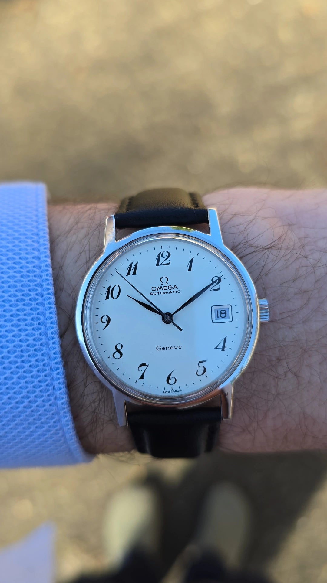 1973 Omega Geneve 166.0163 Breguet