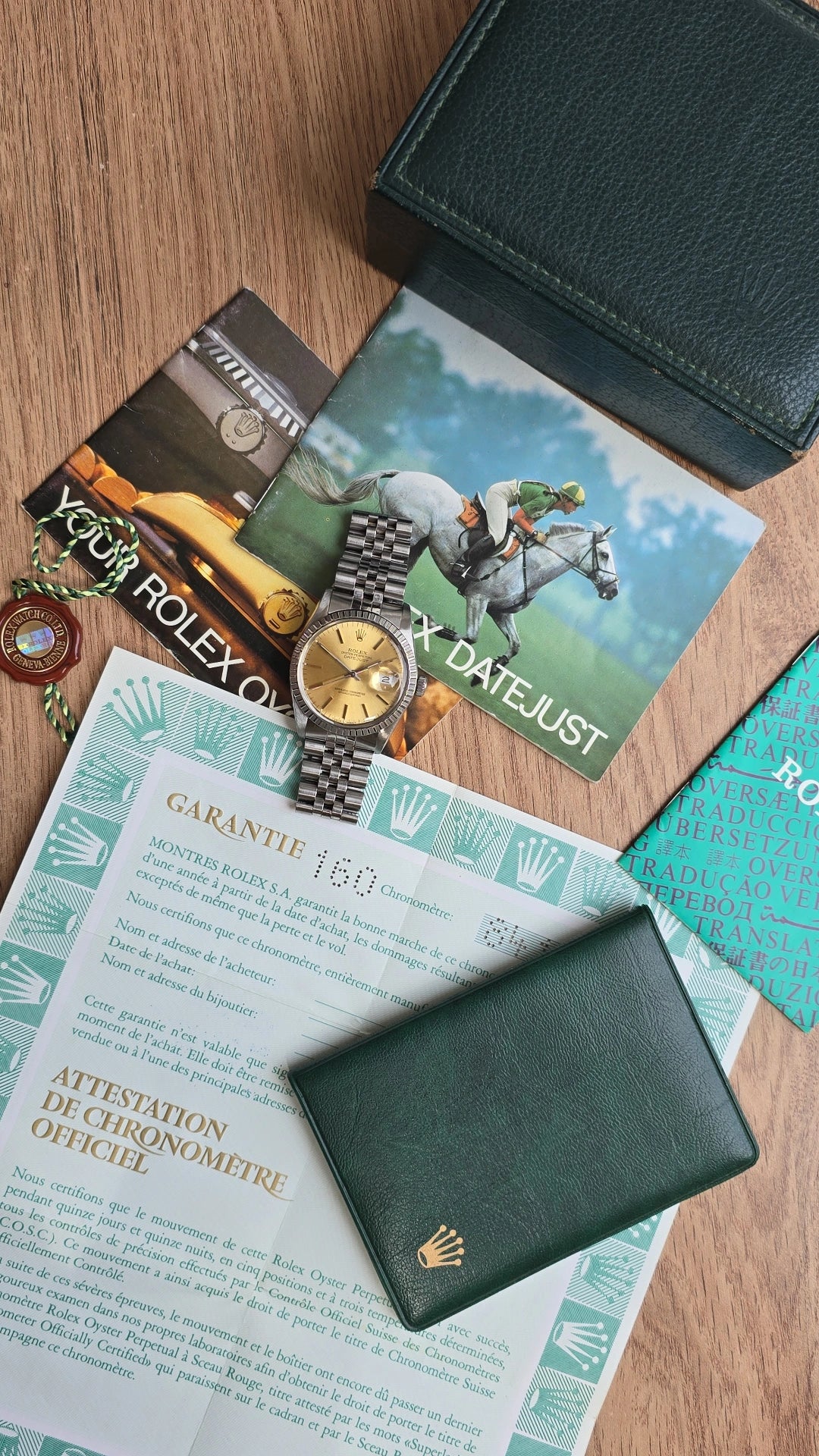 1984 Rolex Datejust 16030 - Full set