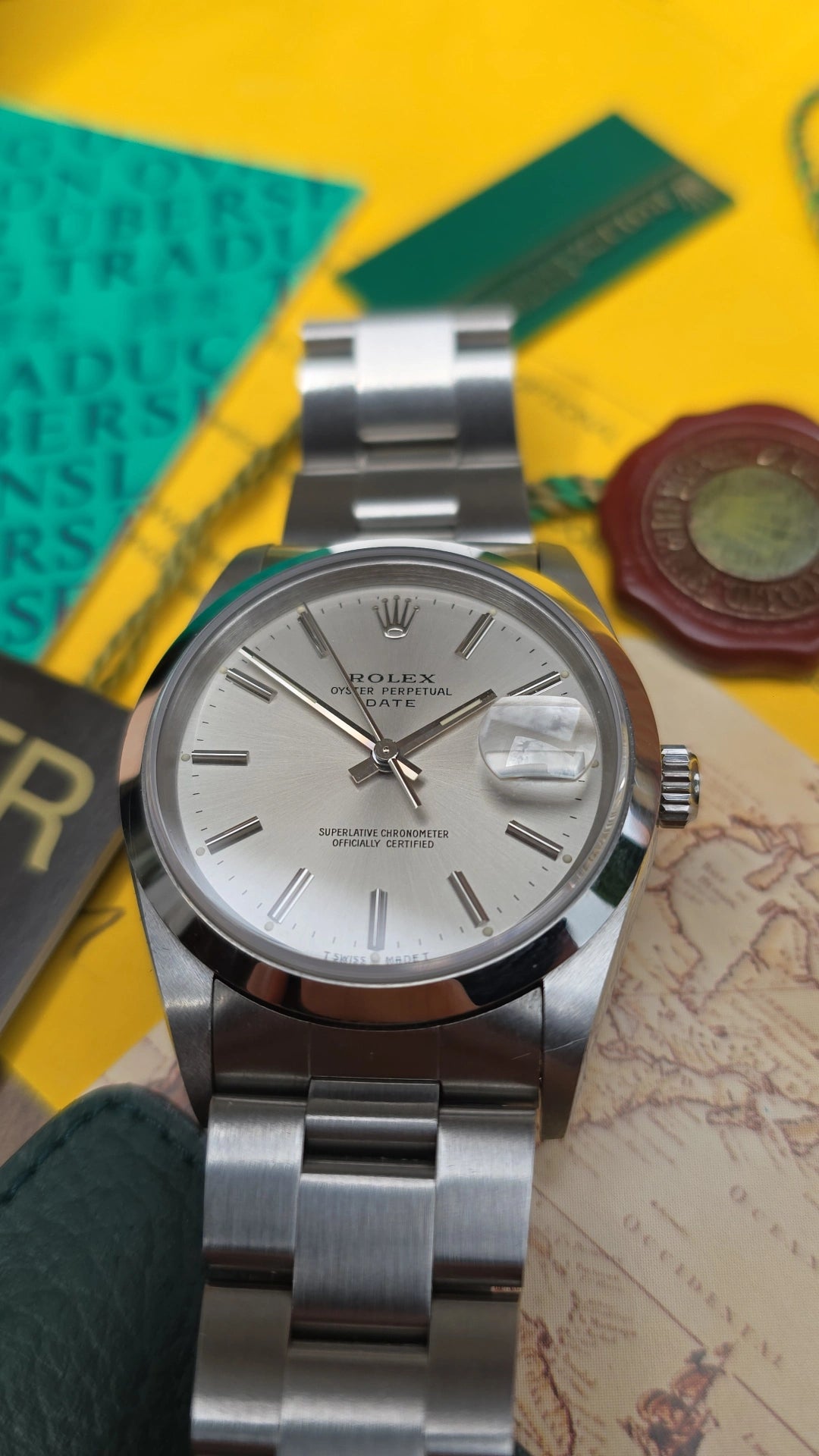 1991 Rolex Oyster Perpetual Date 15200