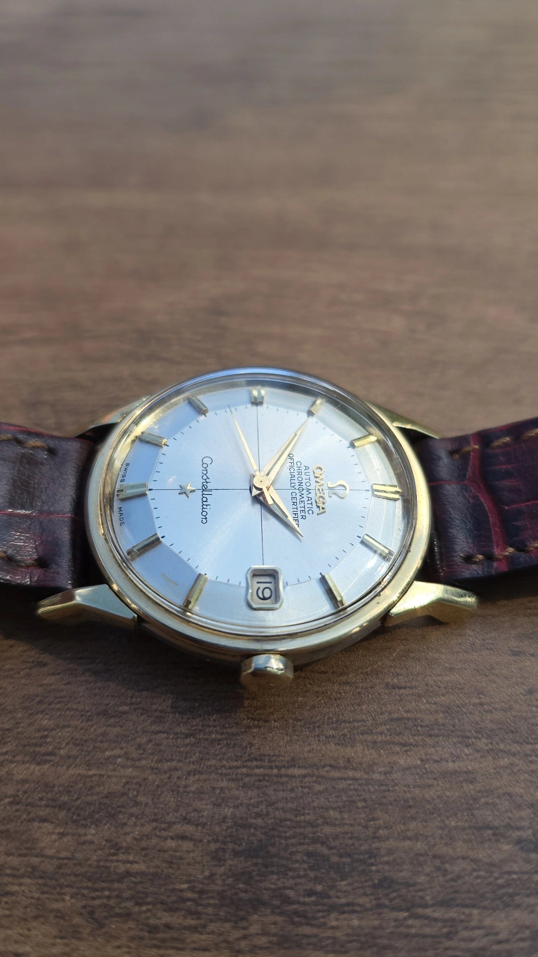 1966 Omega Constellation Pie Pan 168.005