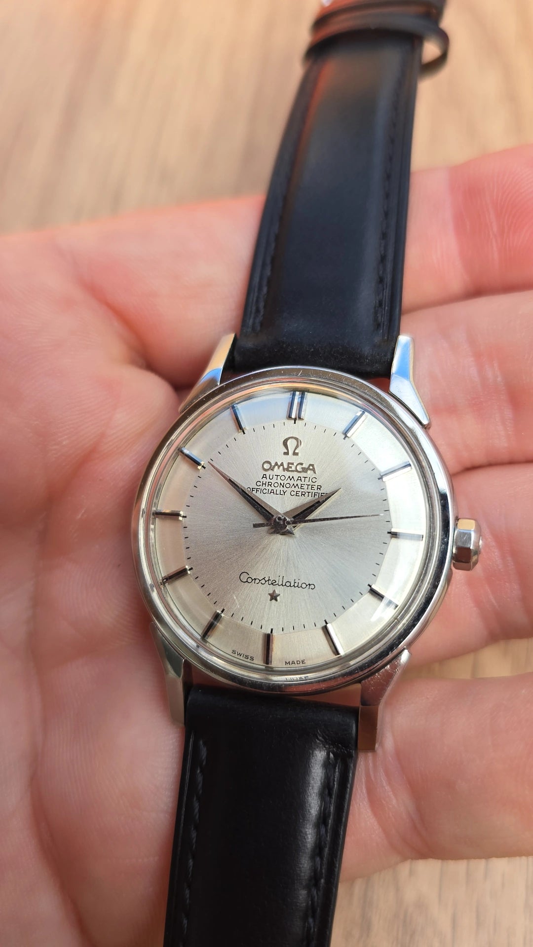 1963 Omega Constellation Pie Pan 14902 62 SC