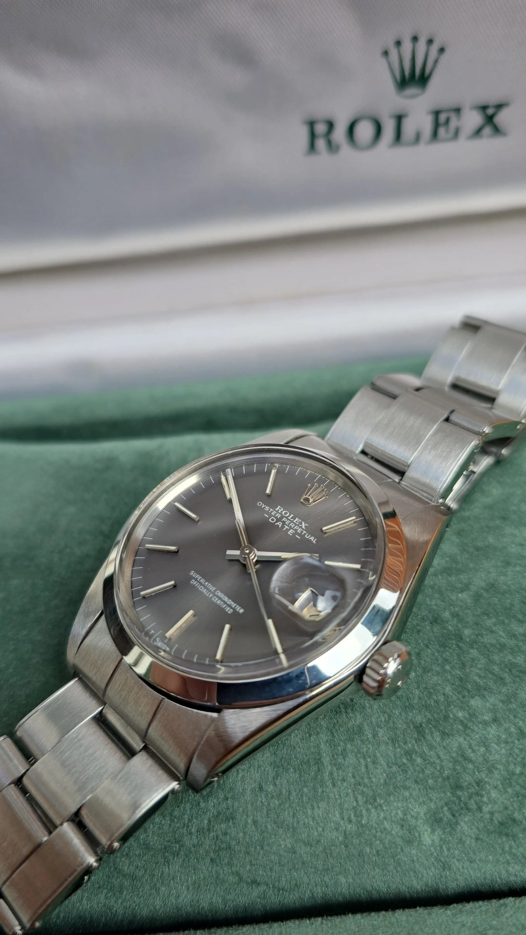 1969 Rolex Date 1500 - Ghost Dial
