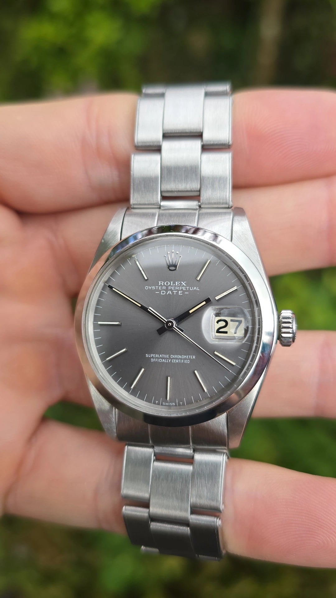 1969 Rolex Date 1500 - Ghost Dial