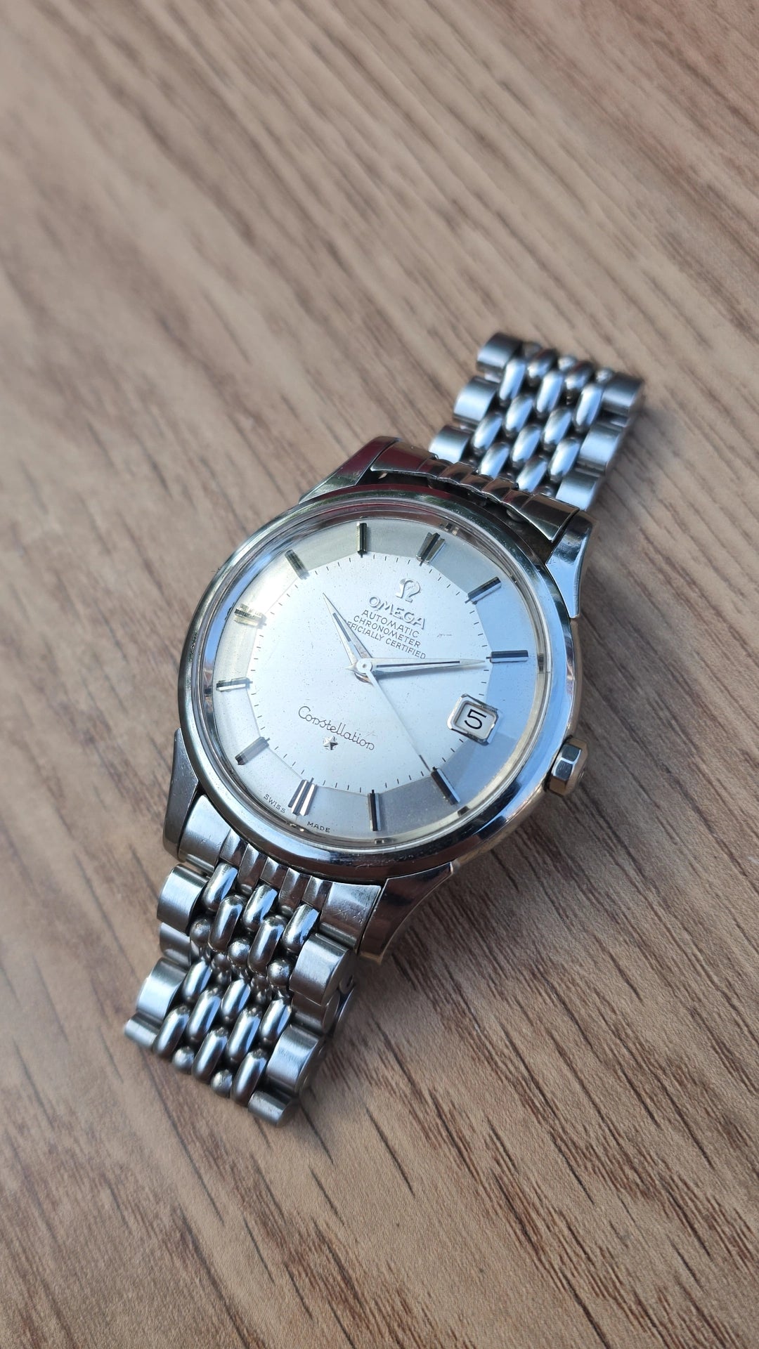 1963 Omega Constellation Pie Pan Jumbo 168.001