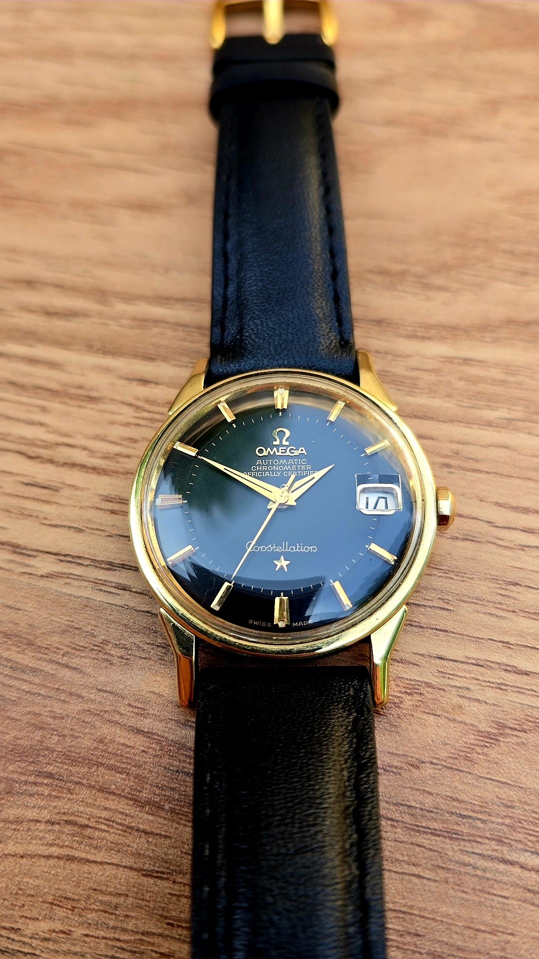 1966 Omega Constellation Pie Pan 168.005