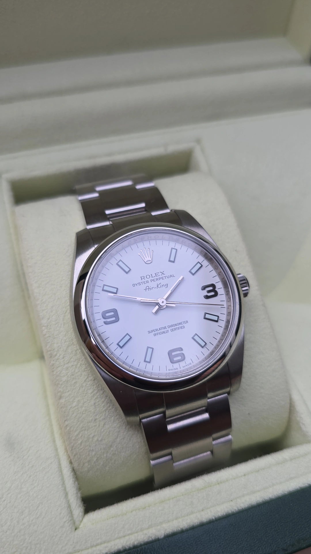 2007 Rolex Air King 114200