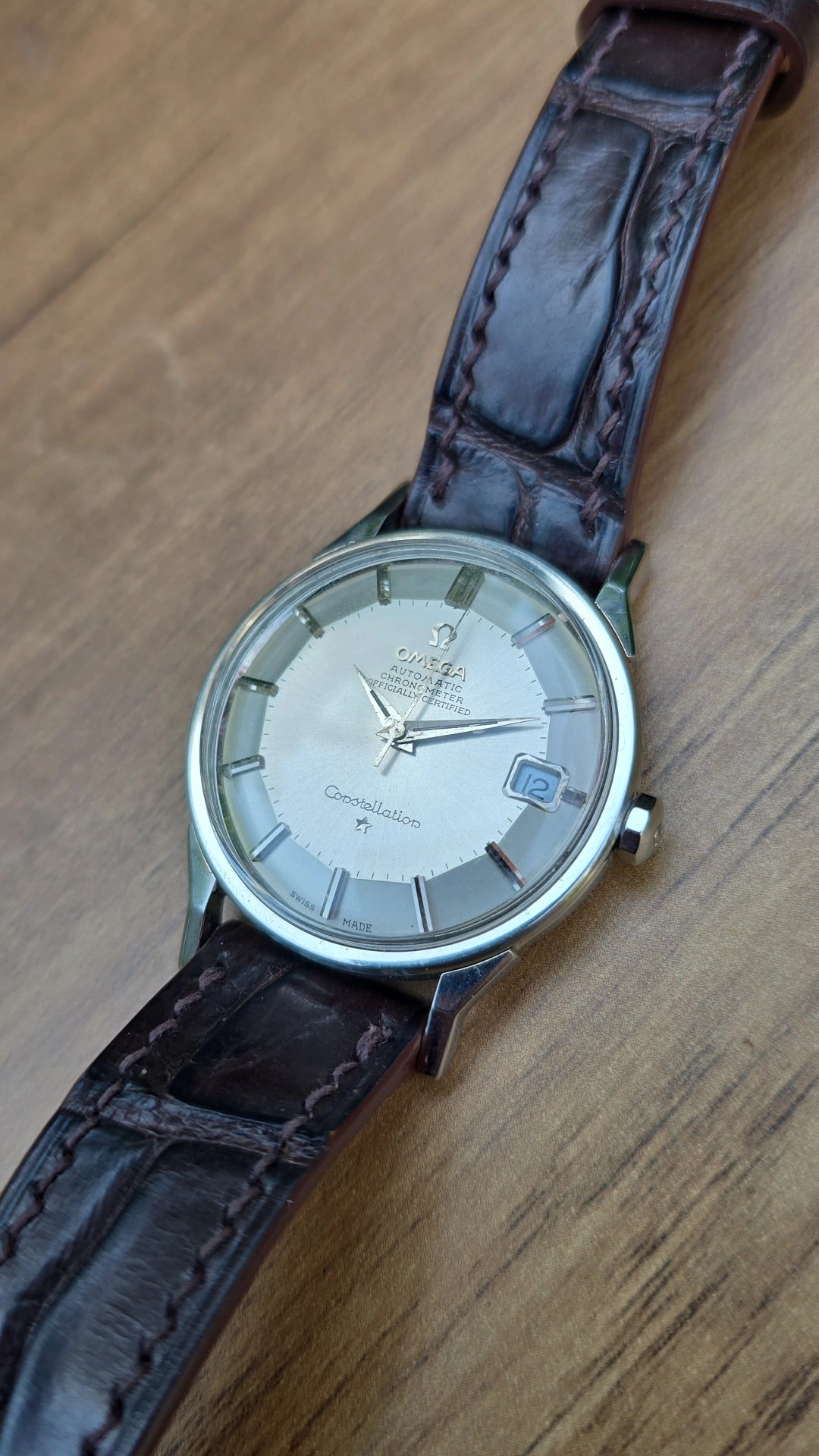 1966 Omega Constellation Pie Pan 168.005