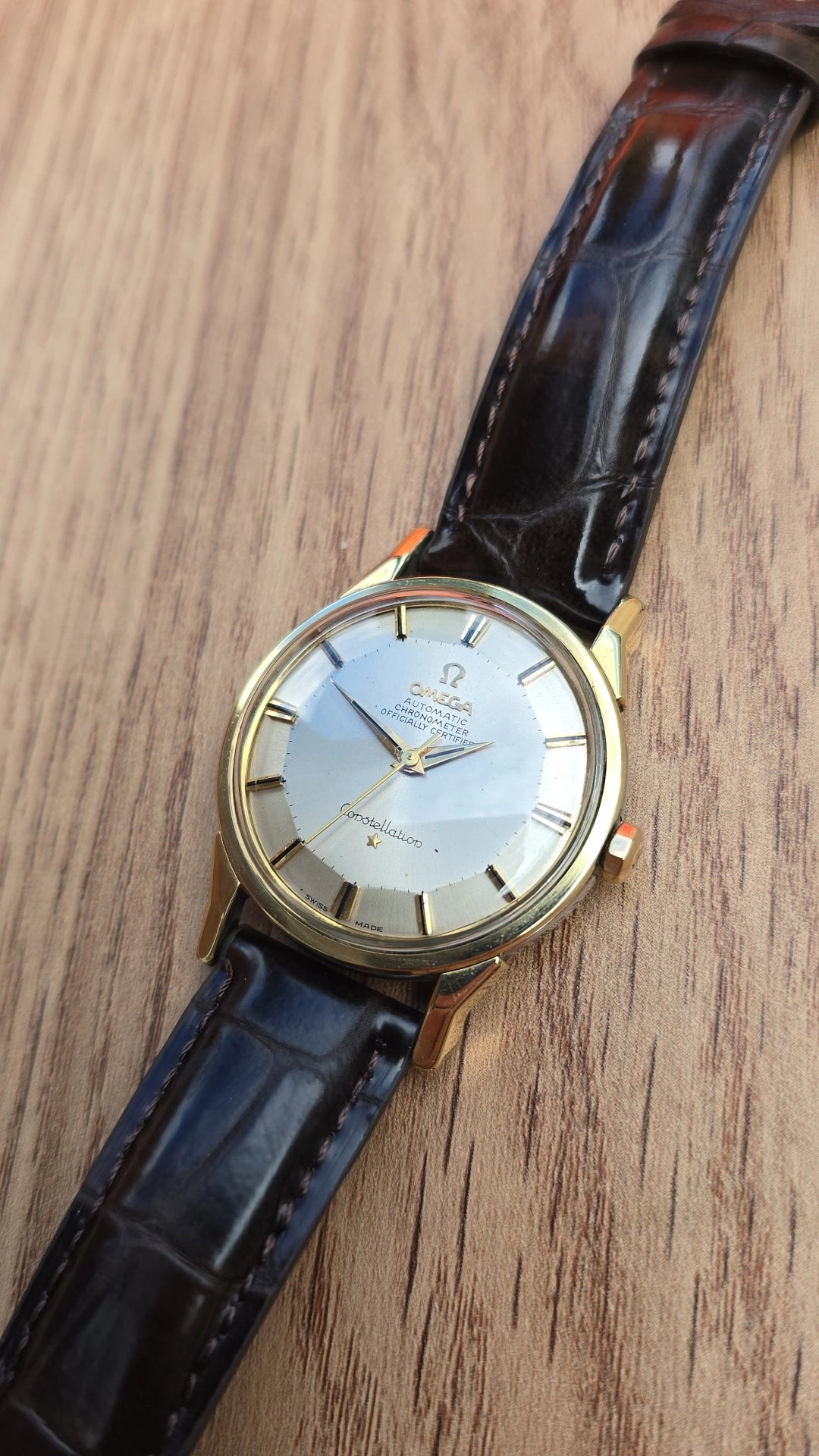 1963 Omega Constellation Pie Pan 167.005