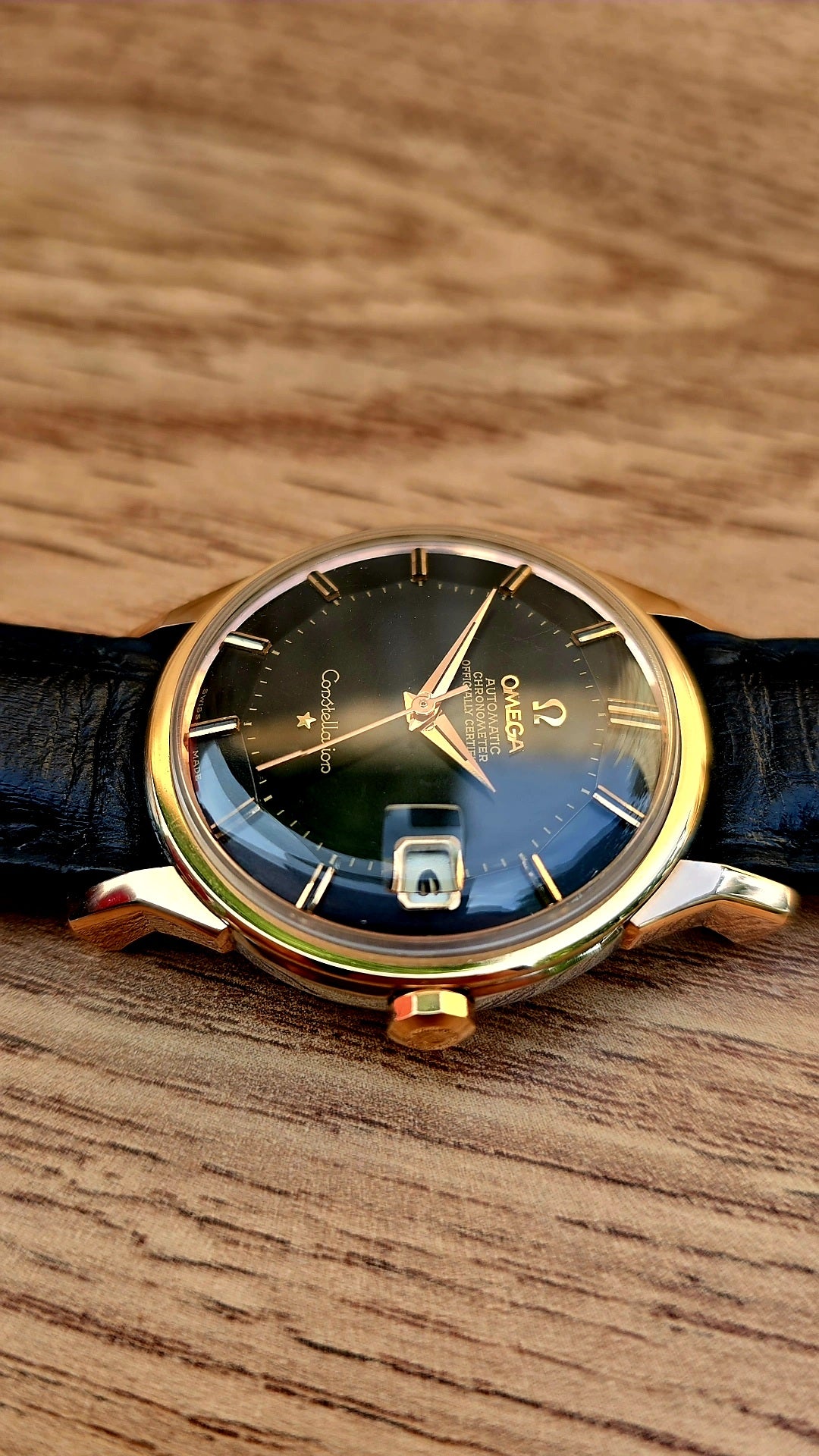1966 Omega Constellation Pie Pan 168.005
