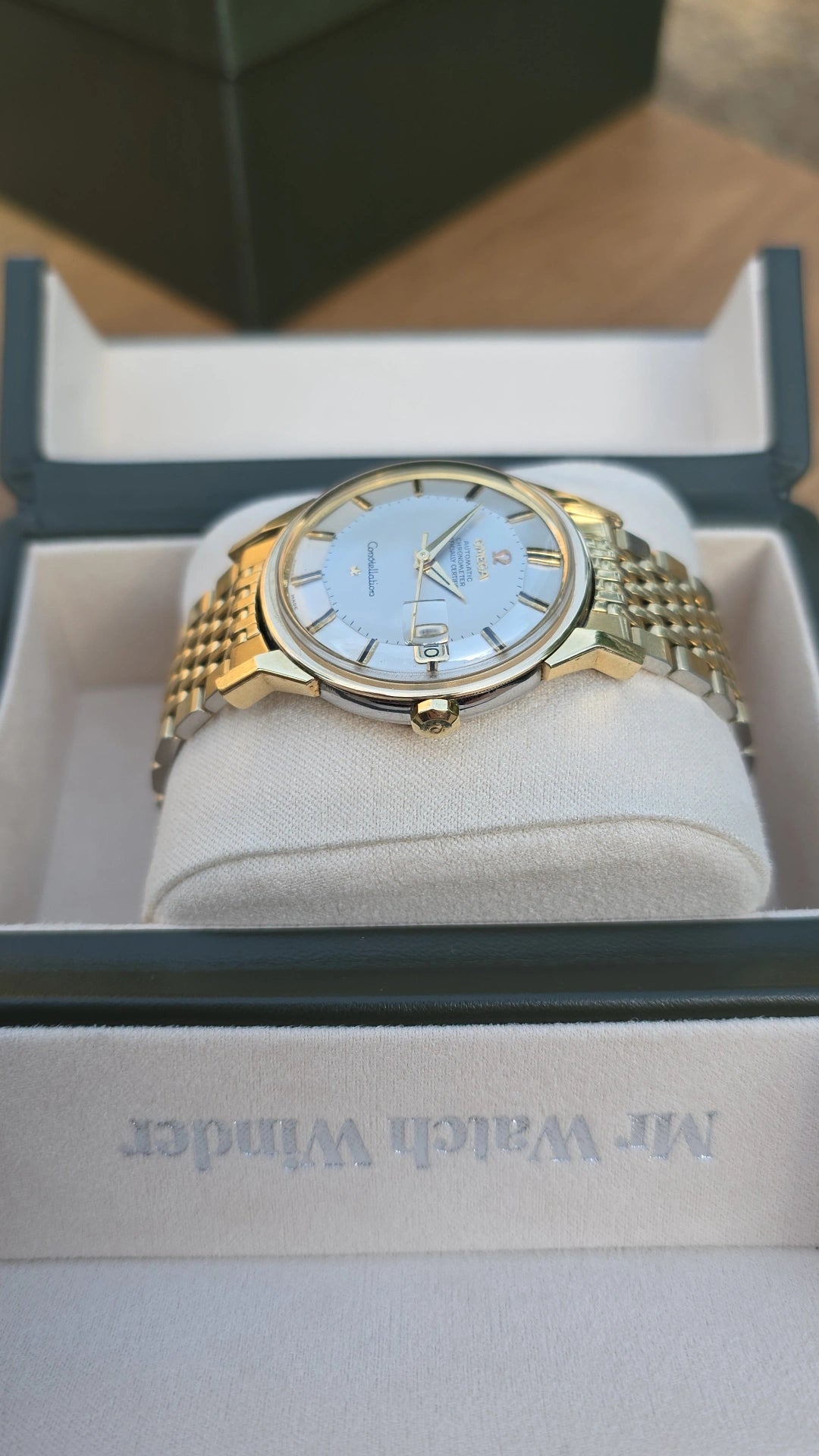1959 Omega Constellation Pie Pan 168.005