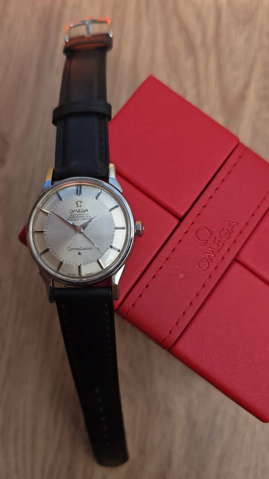 1963 Omega Constellation Pie Pan 14902 62 SC