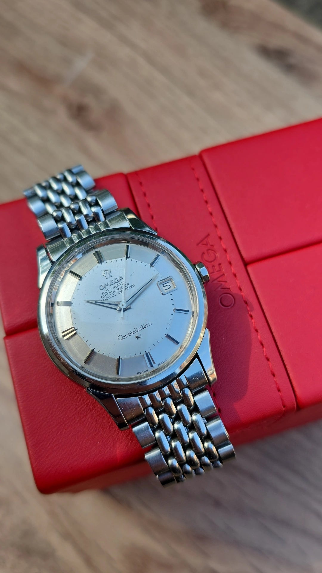 1963 Omega Constellation Pie Pan Jumbo 168.001