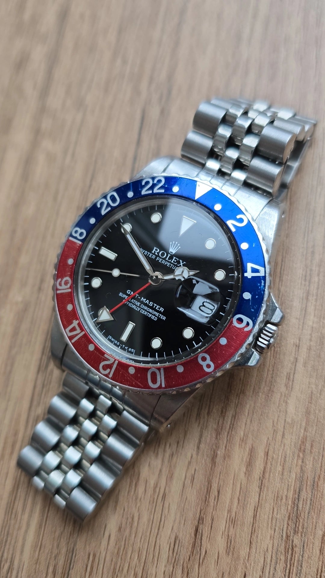 1988 Rolex GMT Master 16750 Pepsi - Full Collectors Set.