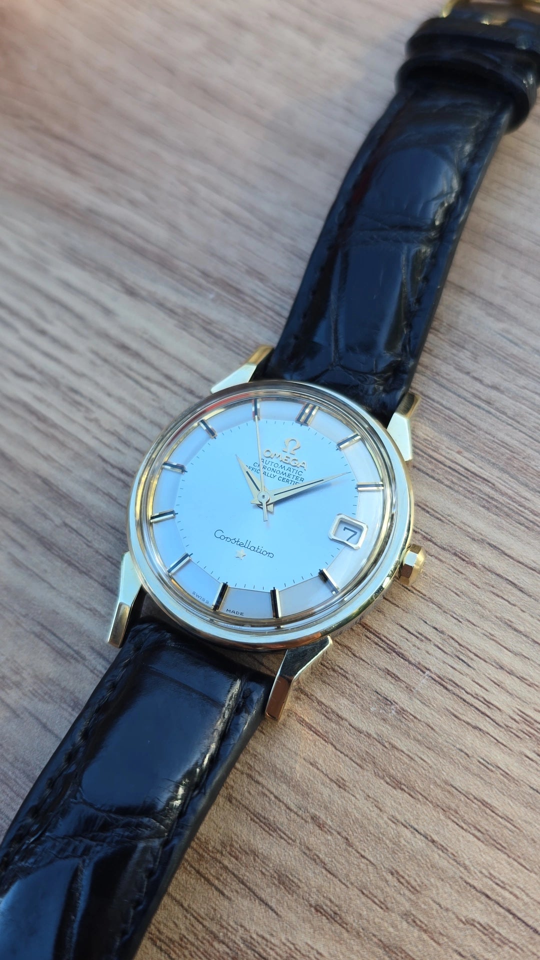 1966 Omega Constellation Pie Pan 168.005