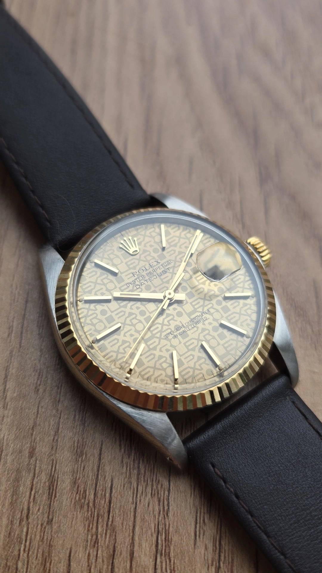 1986 Rolex Datejust 16013 (40th anniversary dial)