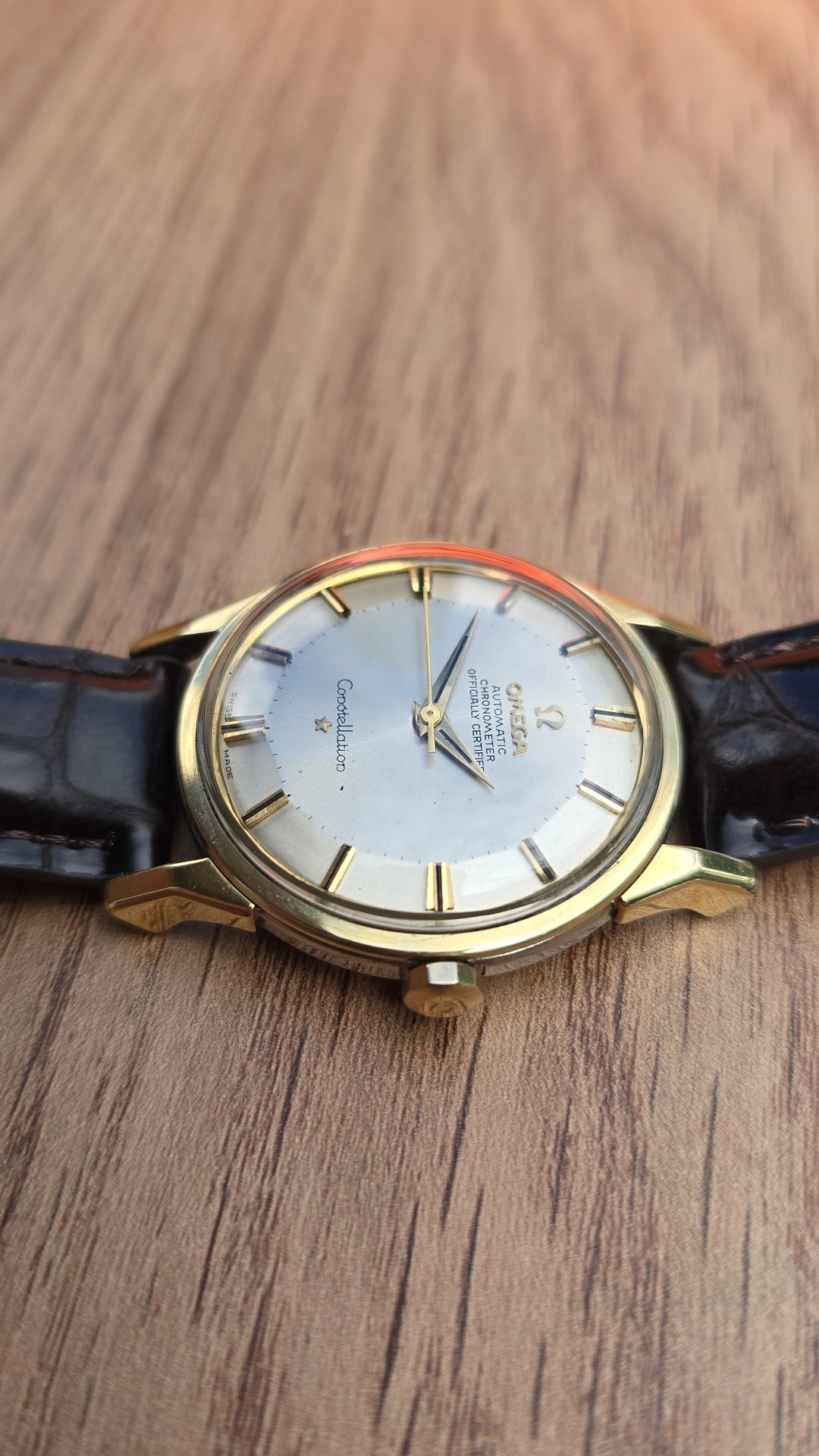 1963 Omega Constellation Pie Pan 167.005