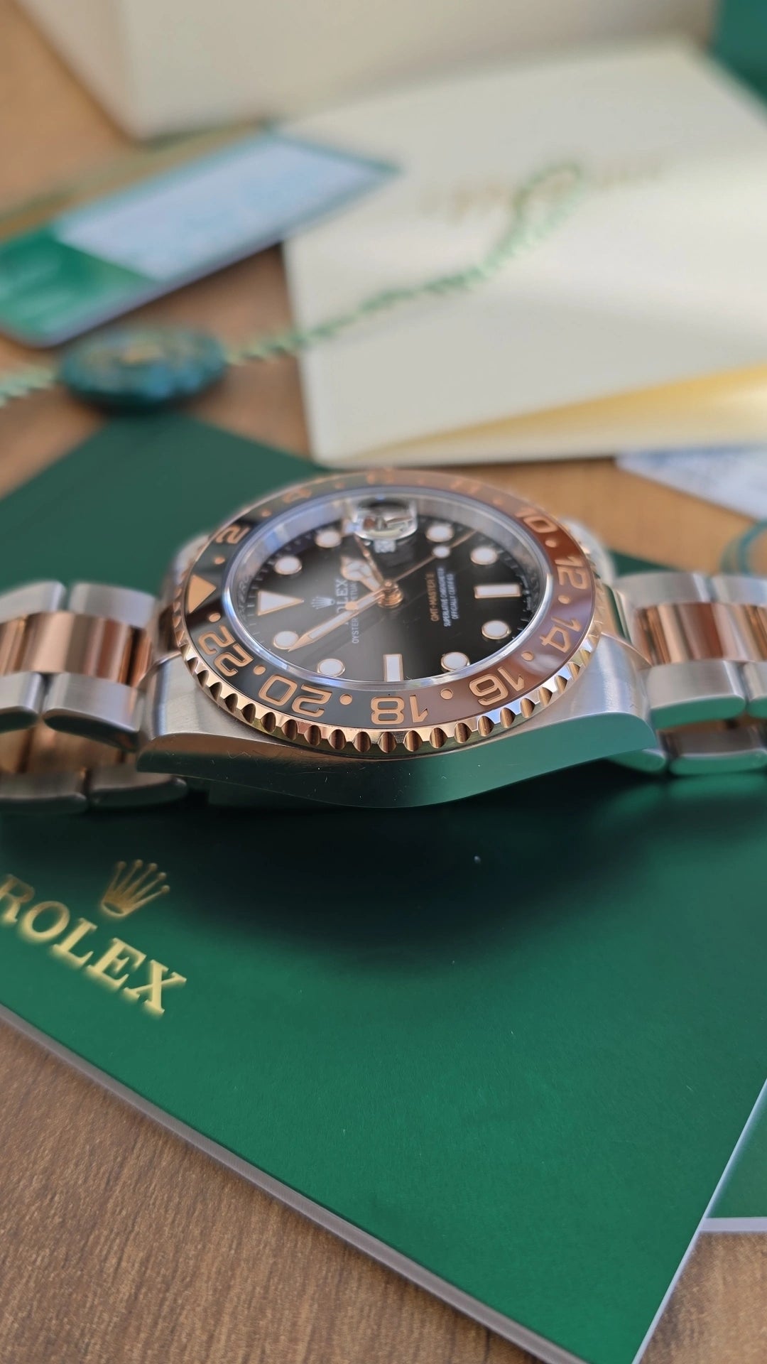 2019 Rolex GMT Master II Rootbeer 126711CHNR